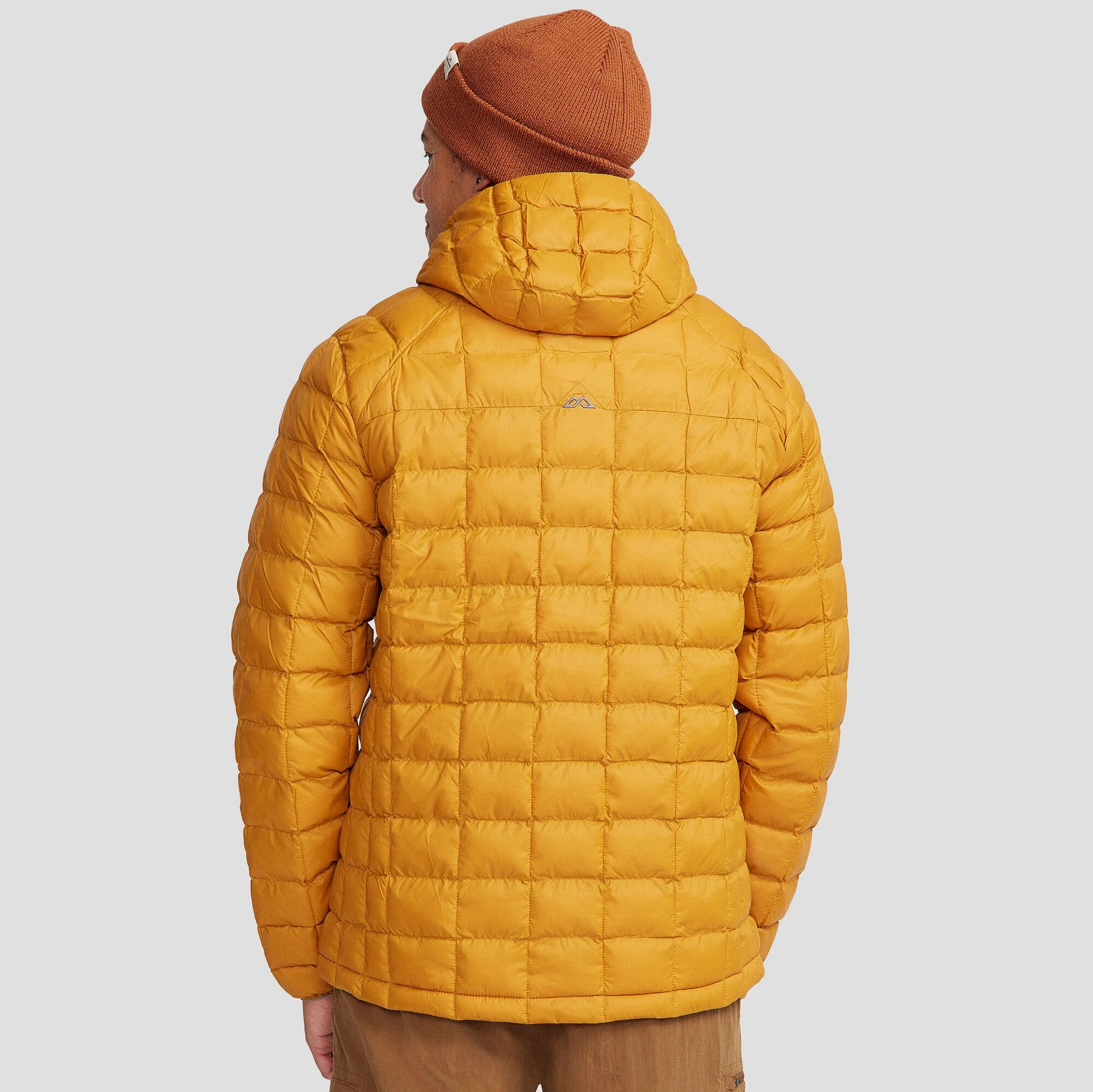Men's Heli Insulated Hooded Jacket - Golden Oak - Image 4
