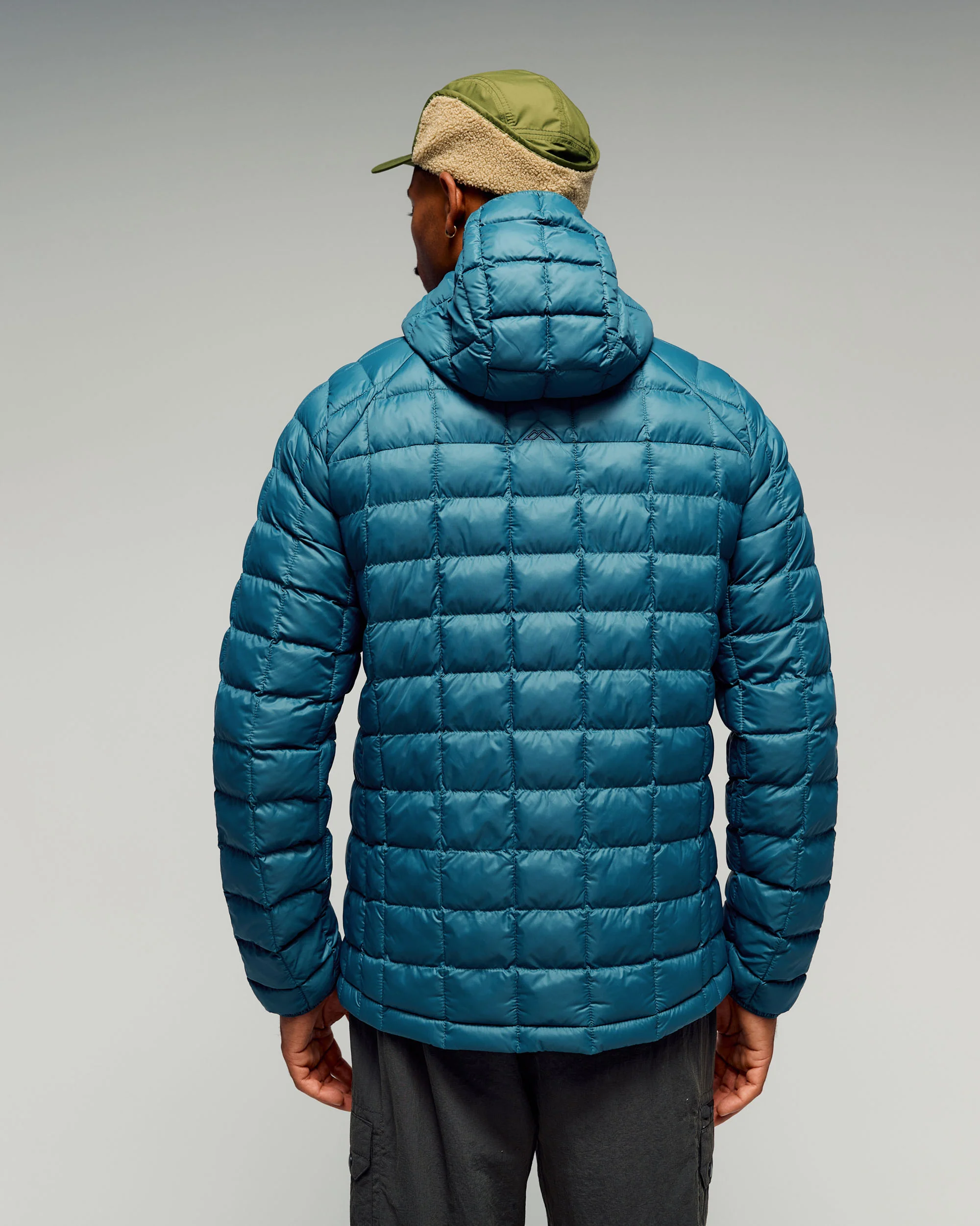 Men's Heli Insulated Hooded Jacket - Ocean - Image 4