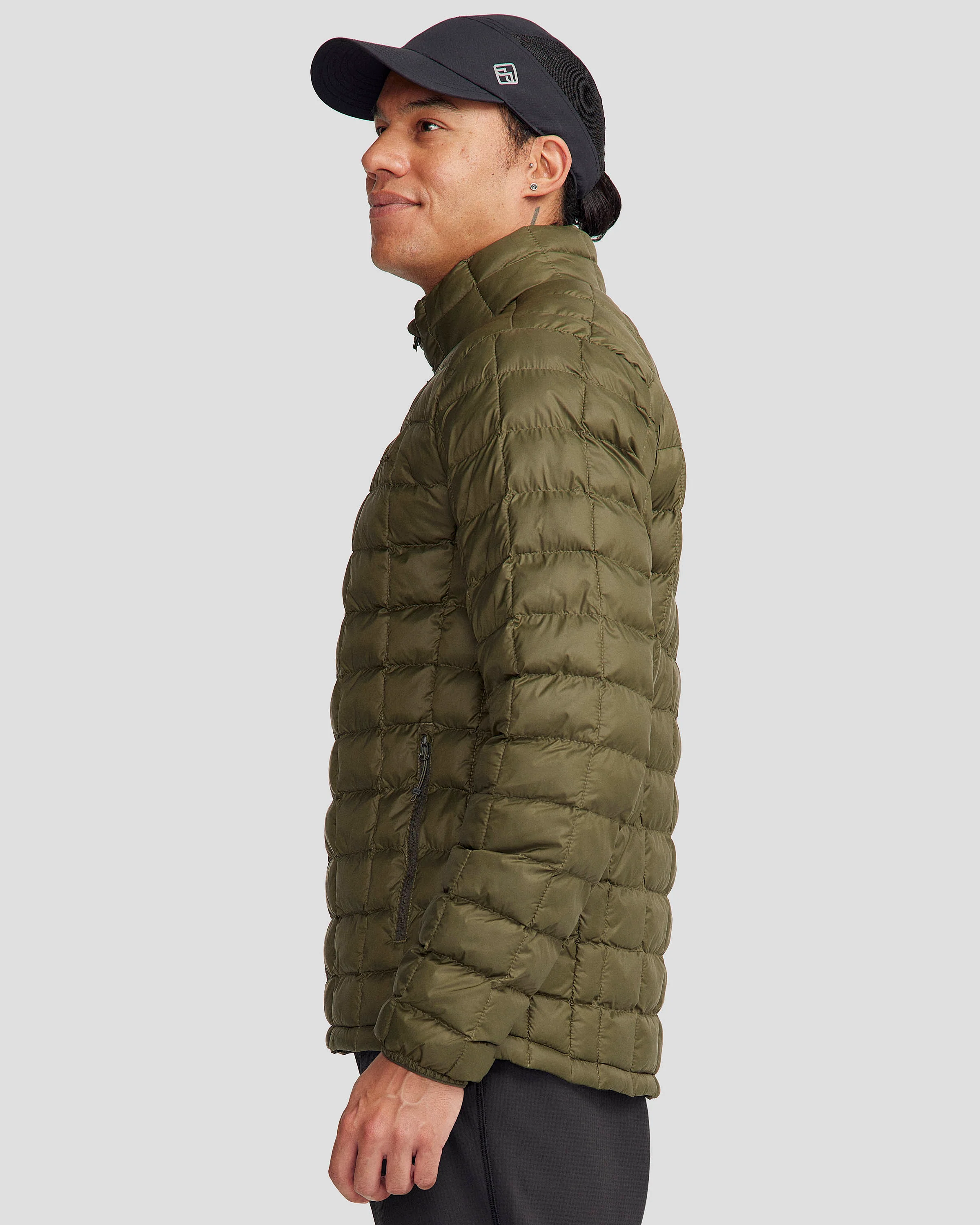 Men's Heli Insulated Jacket - Light Moss - Image 3