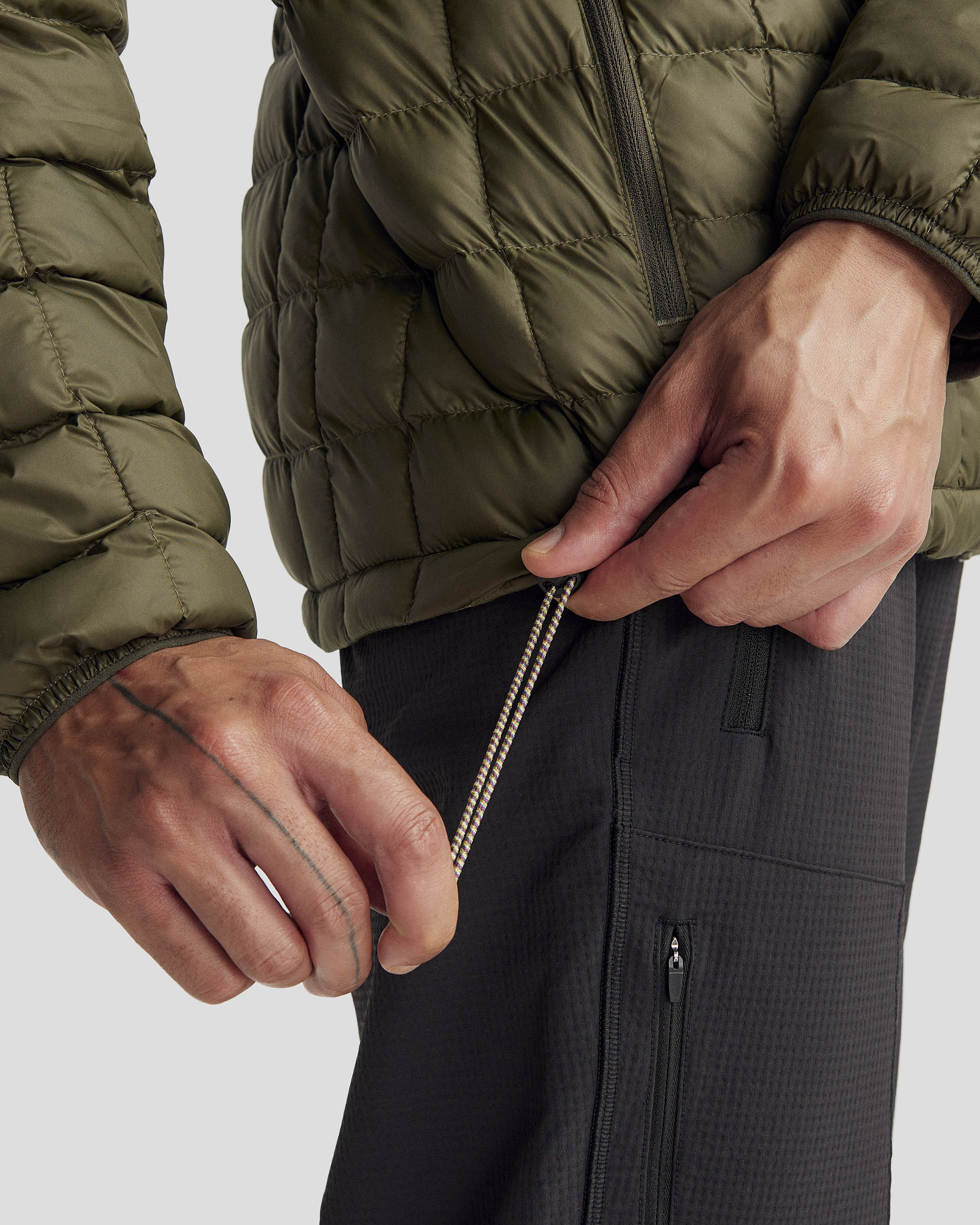 Men's Heli Insulated Jacket - Light Moss - Image 5