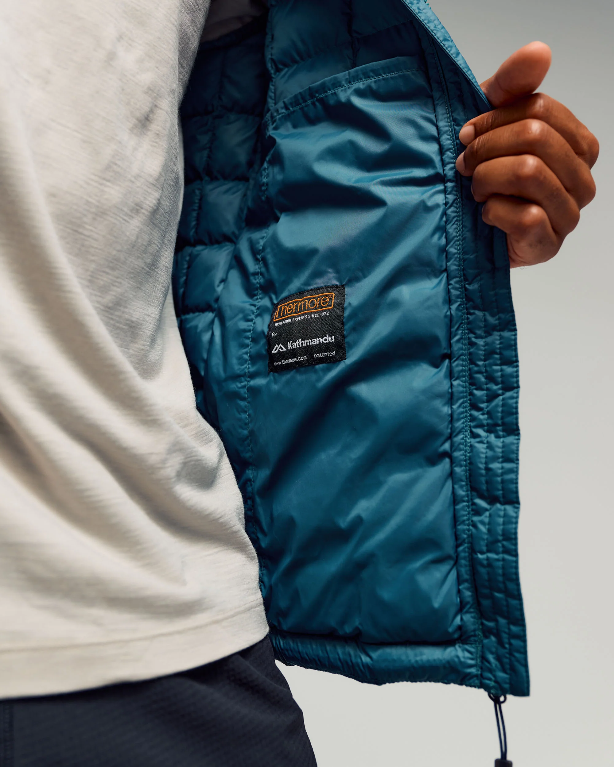 Men's Heli Insulated Jacket - Ocean - Image 3
