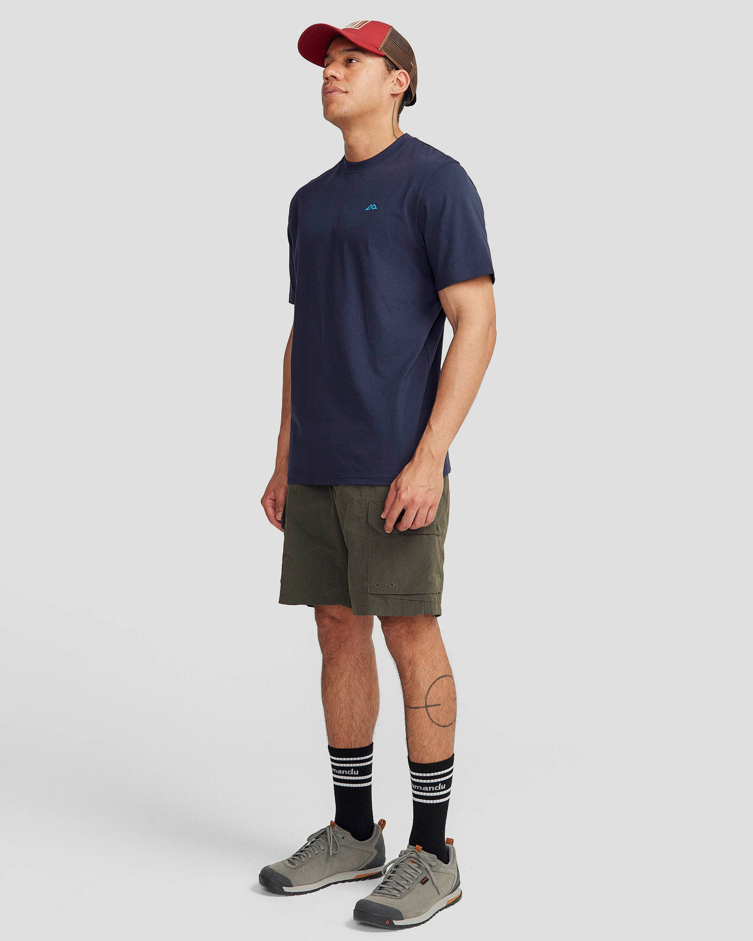 Men's NZ Heritage Organic Cotton T-shirt - Pure Navy - Image 2