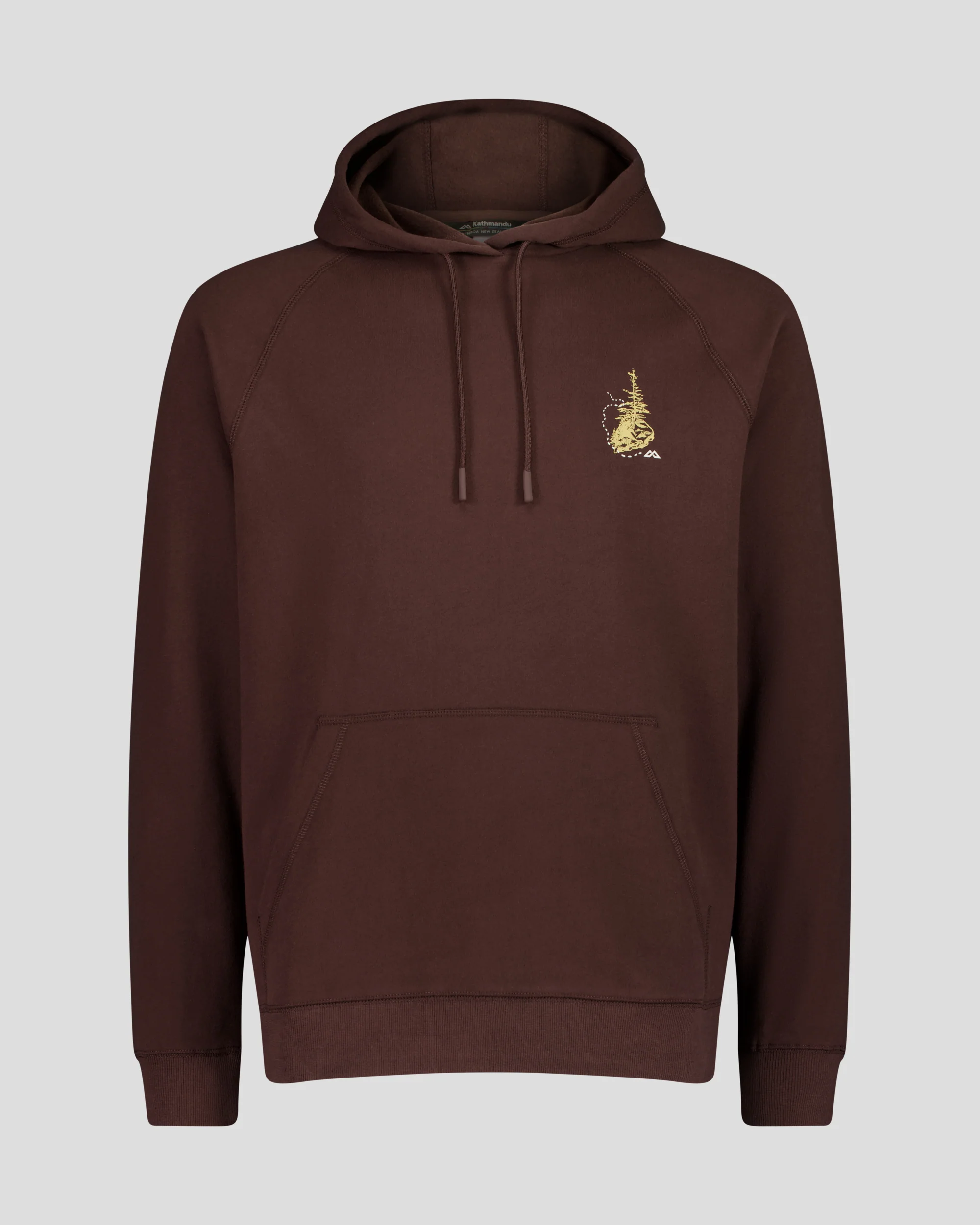 Men's On The Trail Hoodie -  Cocoa - Image 5