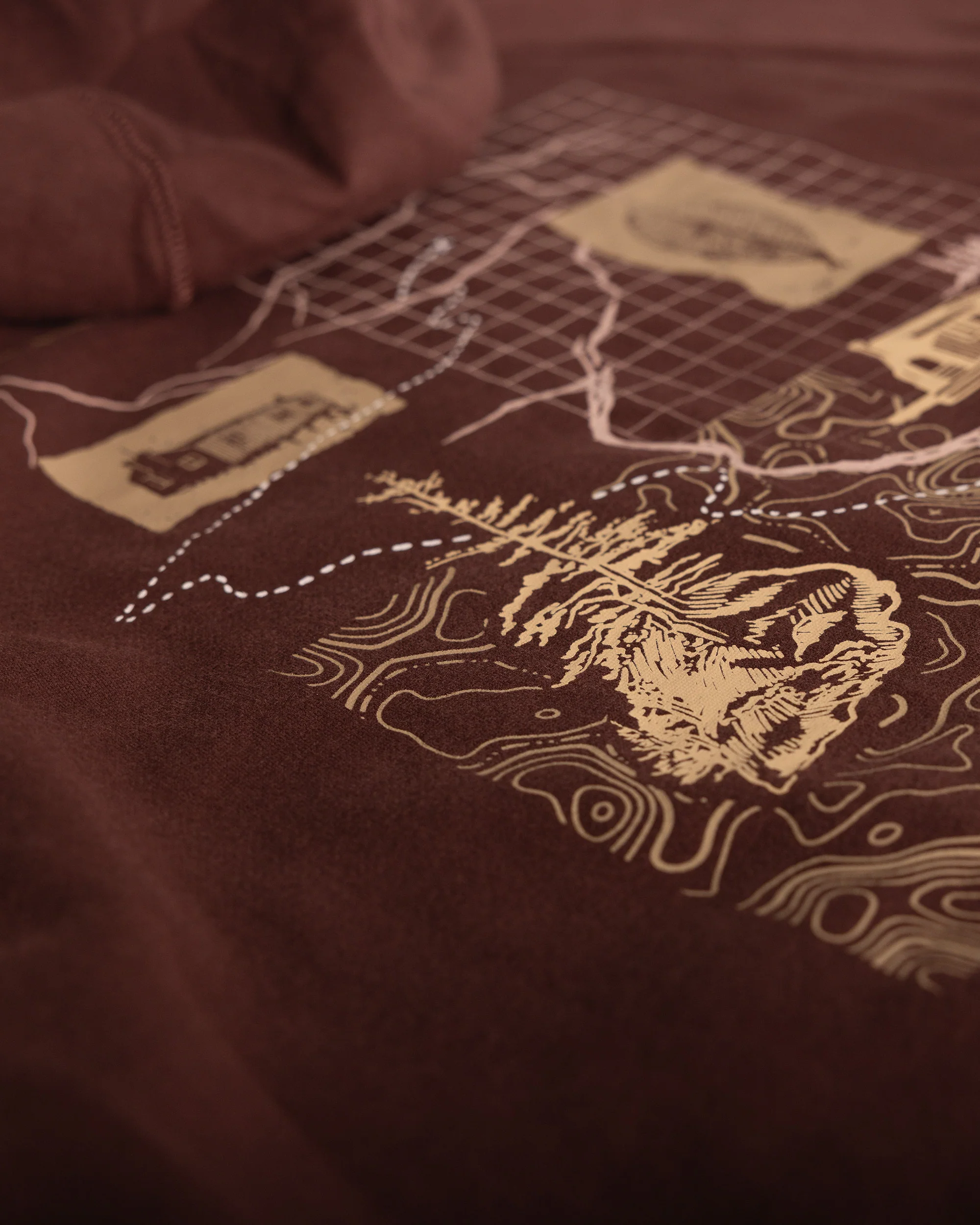 Men's On The Trail Hoodie -  Cocoa - Image 7