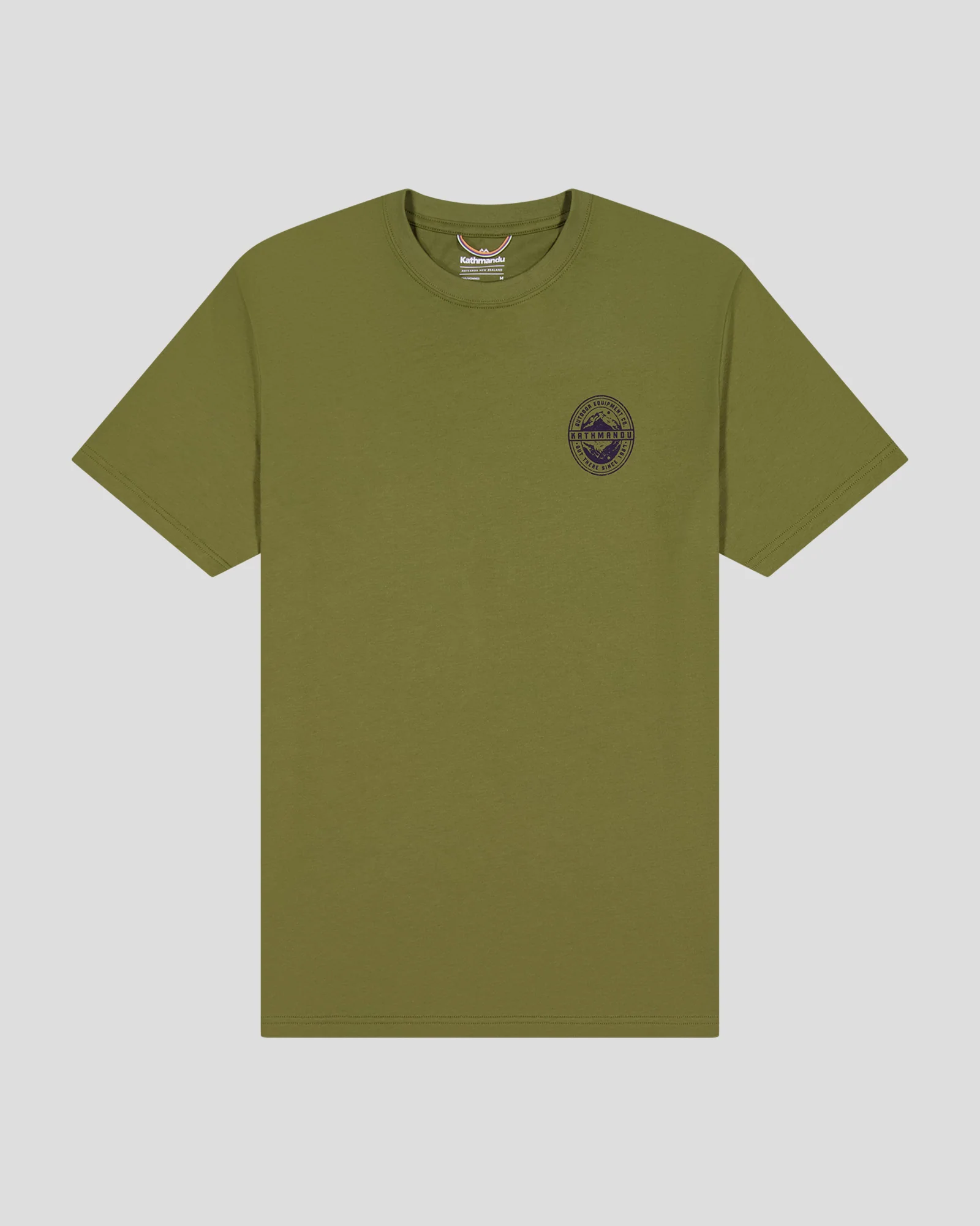 Men's Outdoor Equipment Co Organic Cotton T-shirt - Dark Fern - Image 4