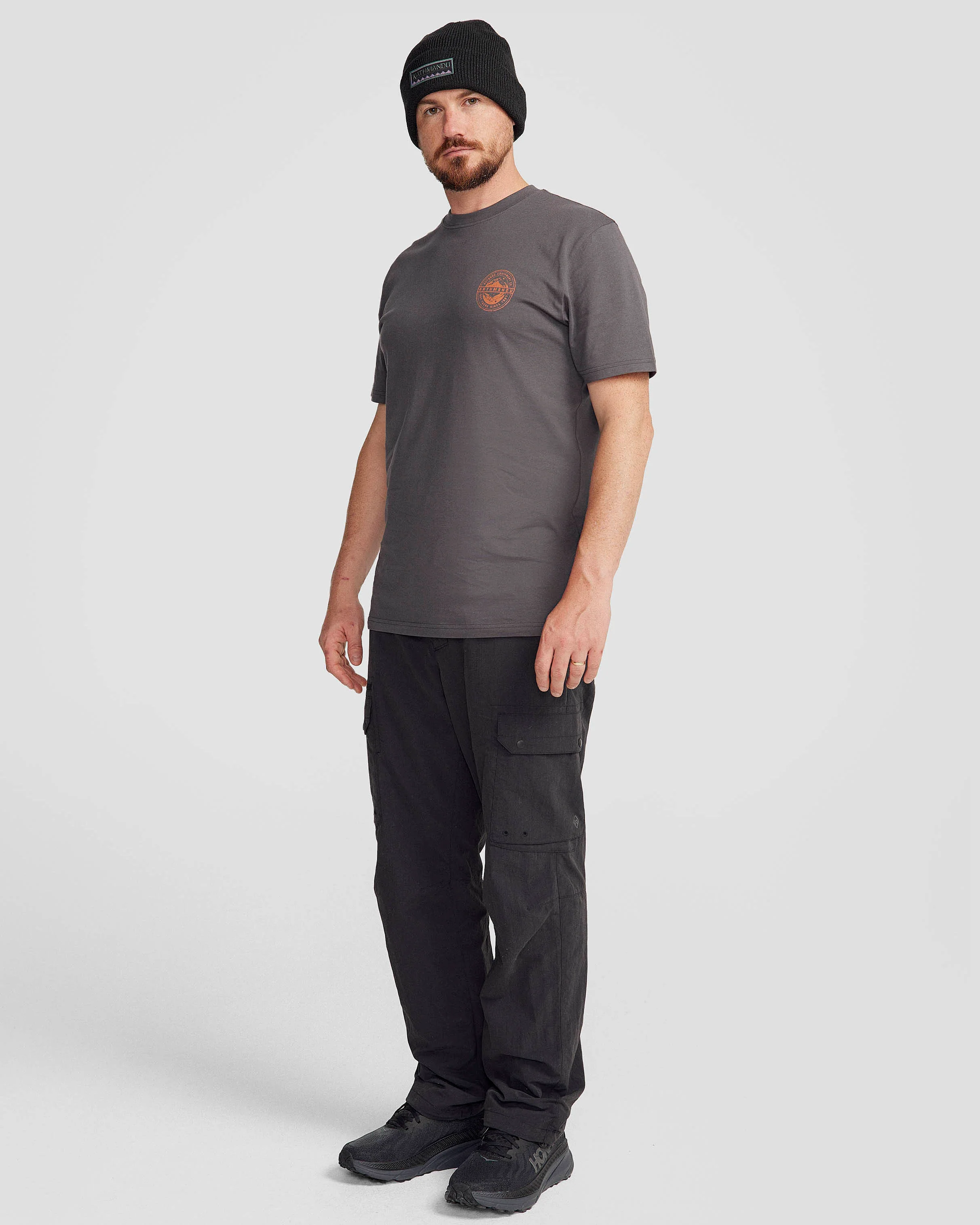 Men's Outdoor Equipment Co Organic Cotton T-shirt - Shale - Image 2