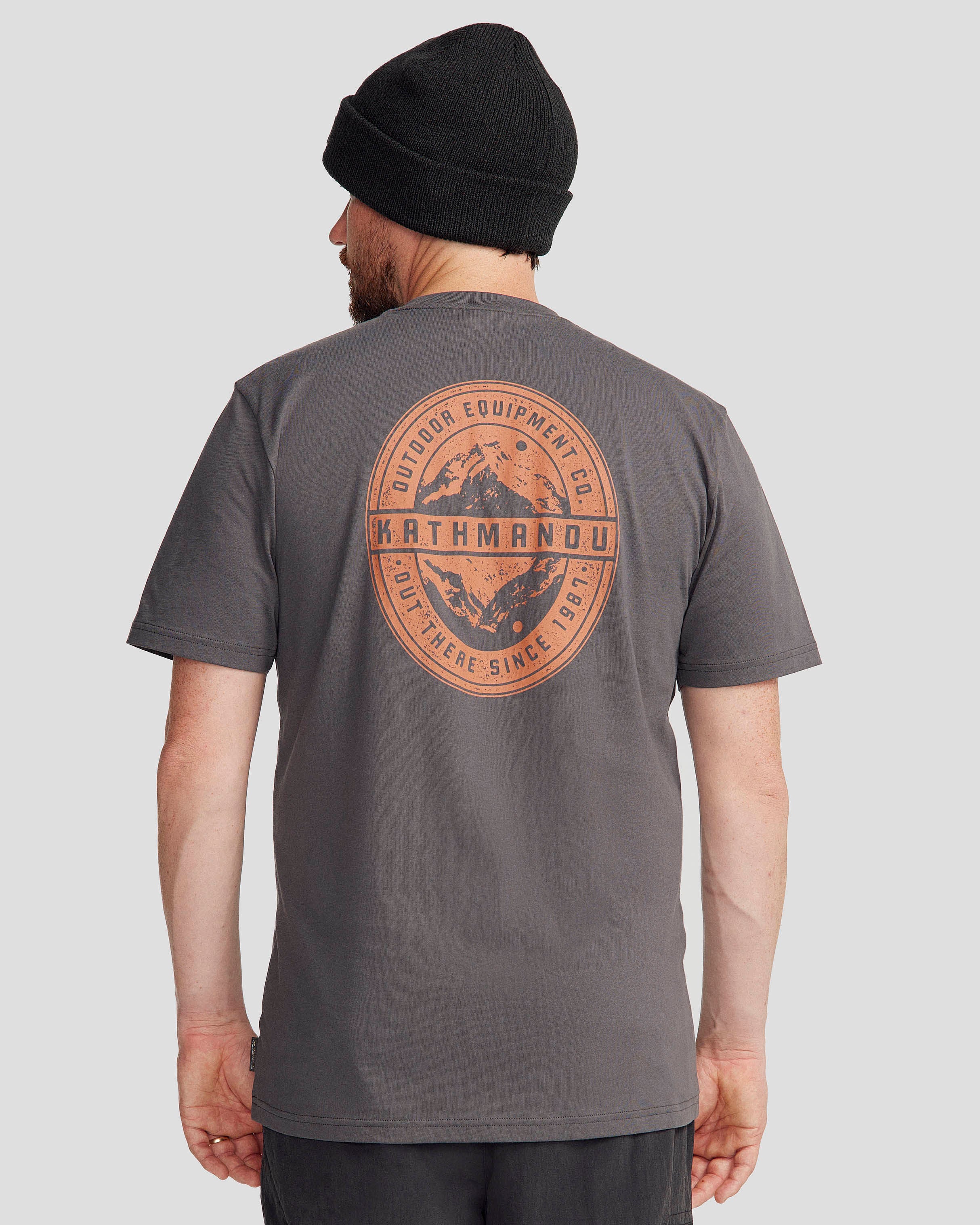 Men's Outdoor Equipment Co Organic Cotton T-shirt - Shale - Image 3