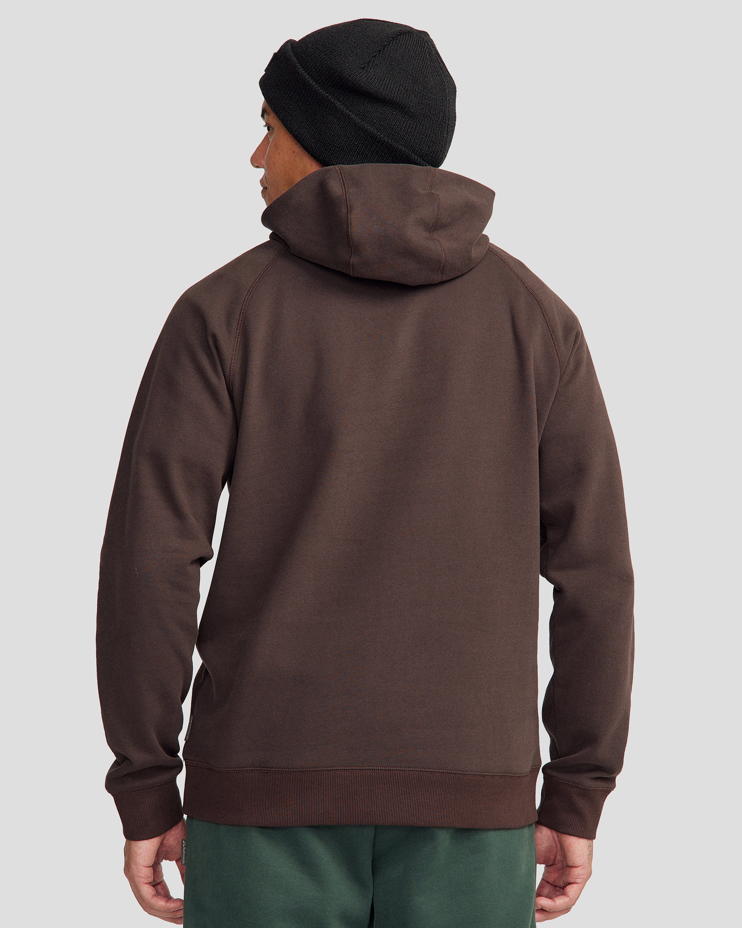 Men's Peak Badge Hoodie - Cold Brew - Image 4