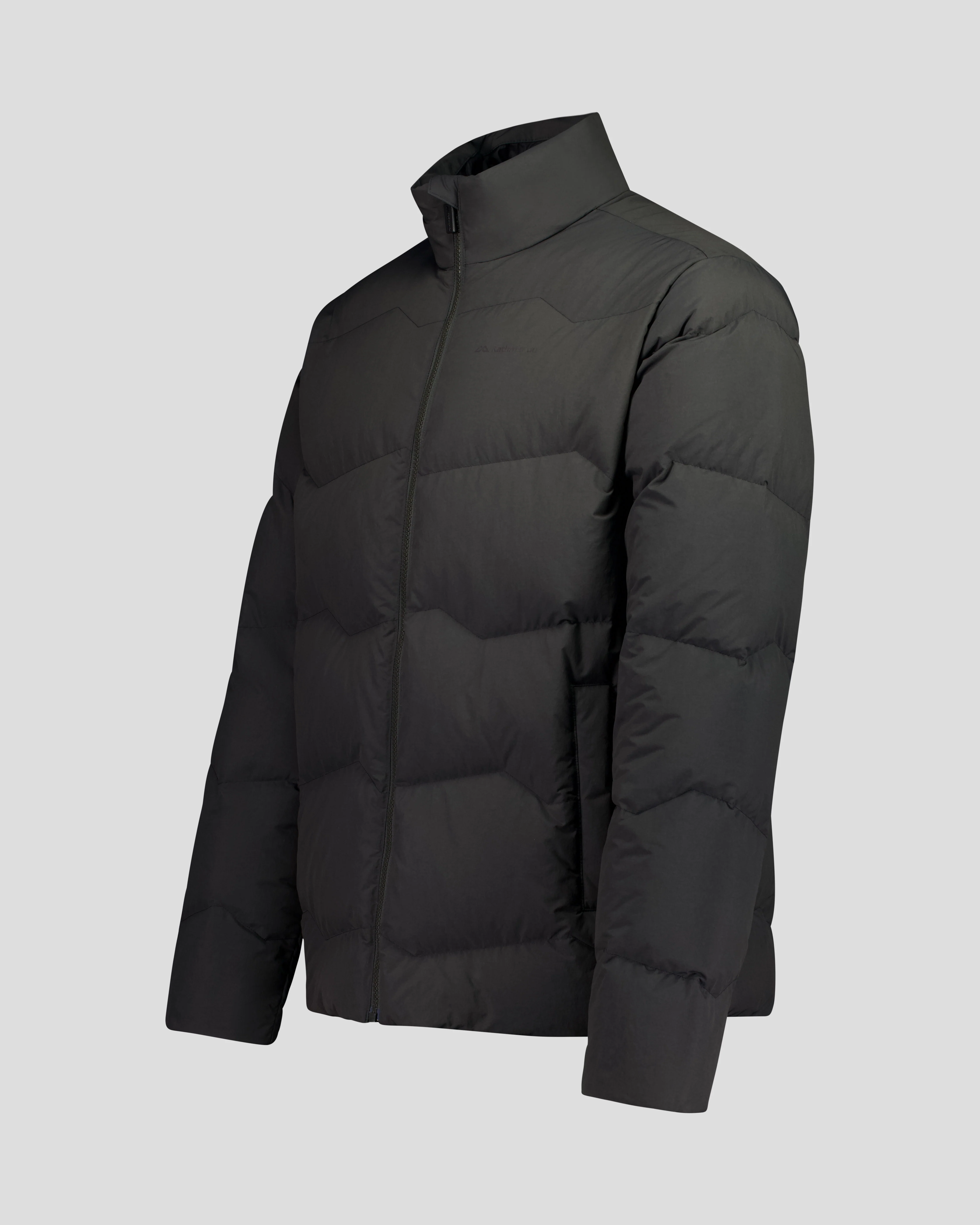 Men's Retreat Down Jacket - Washed Black - Image 8