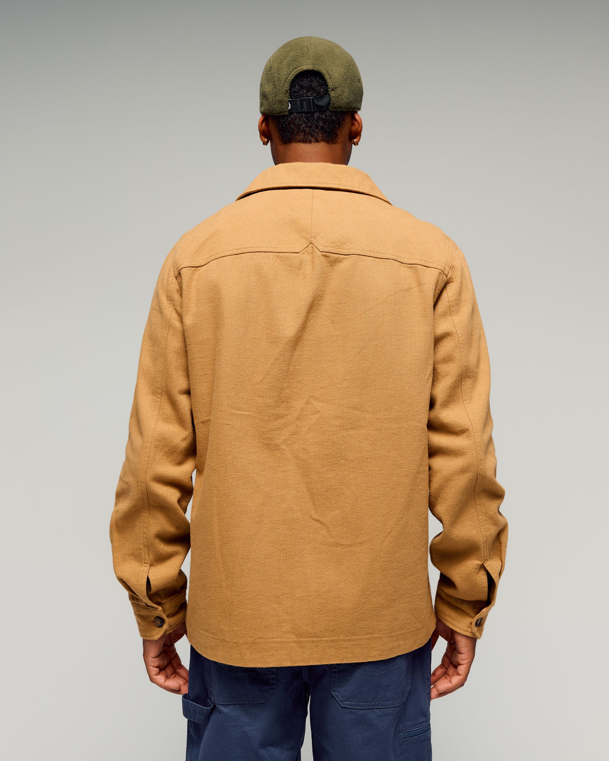 Men's Retreat Huntly Long Sleeve Overshirt -  Canvas - Image 3