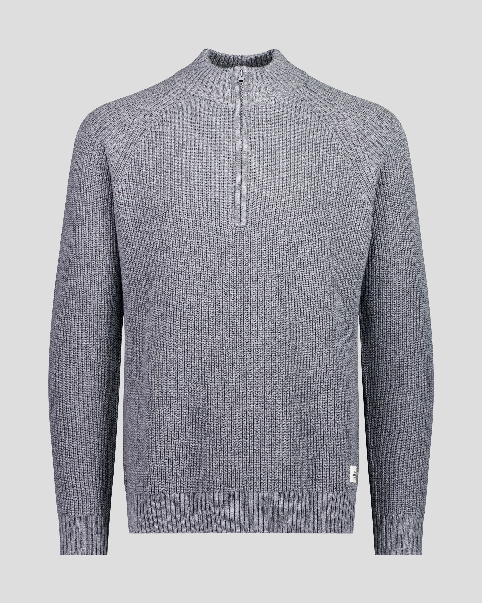 Men's Retreat Merino Blend 1/4 Zip Pullover -  Basalt - Image 5