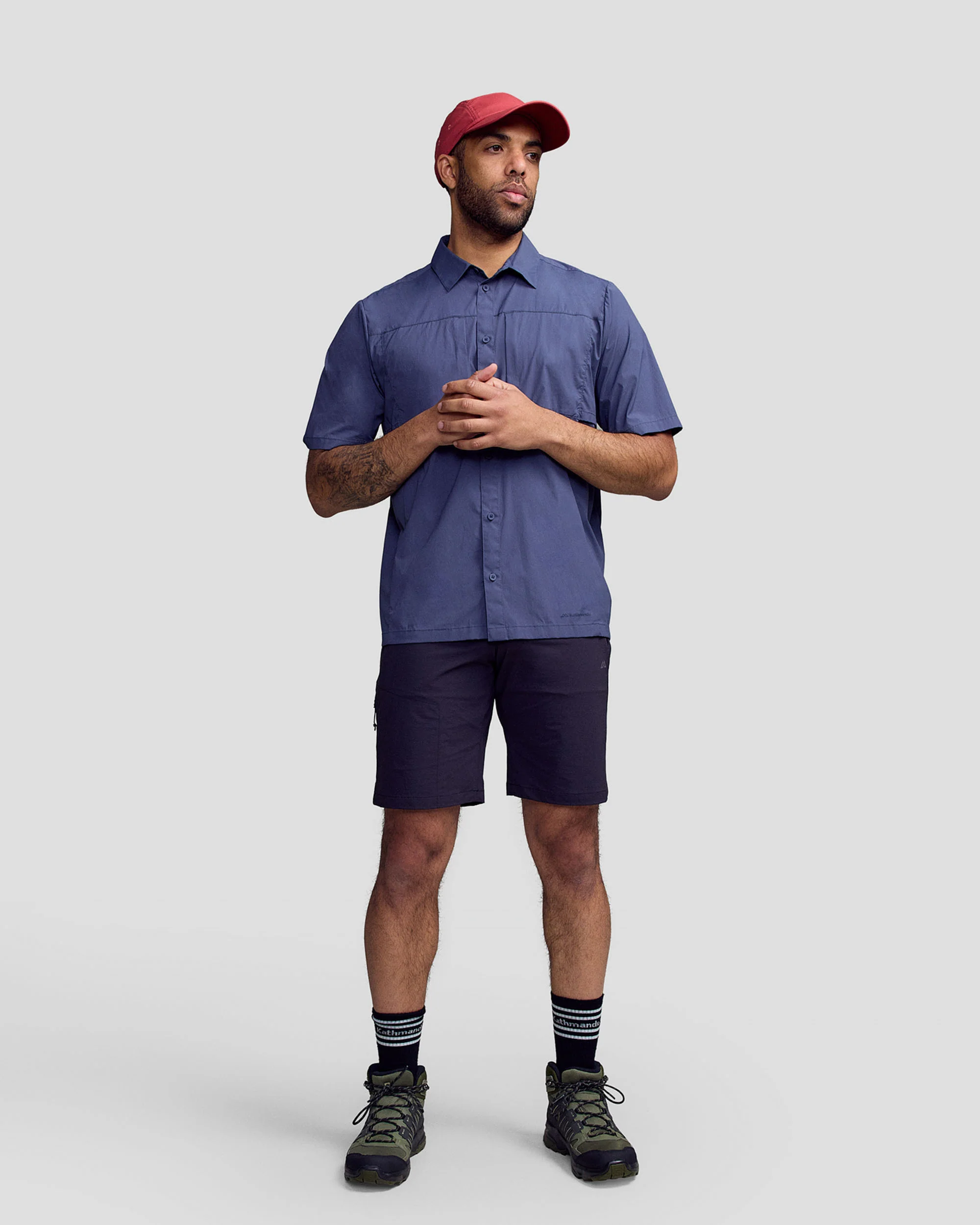 Men’s Ridge 10” Shorts - Black Stingray - Image 2