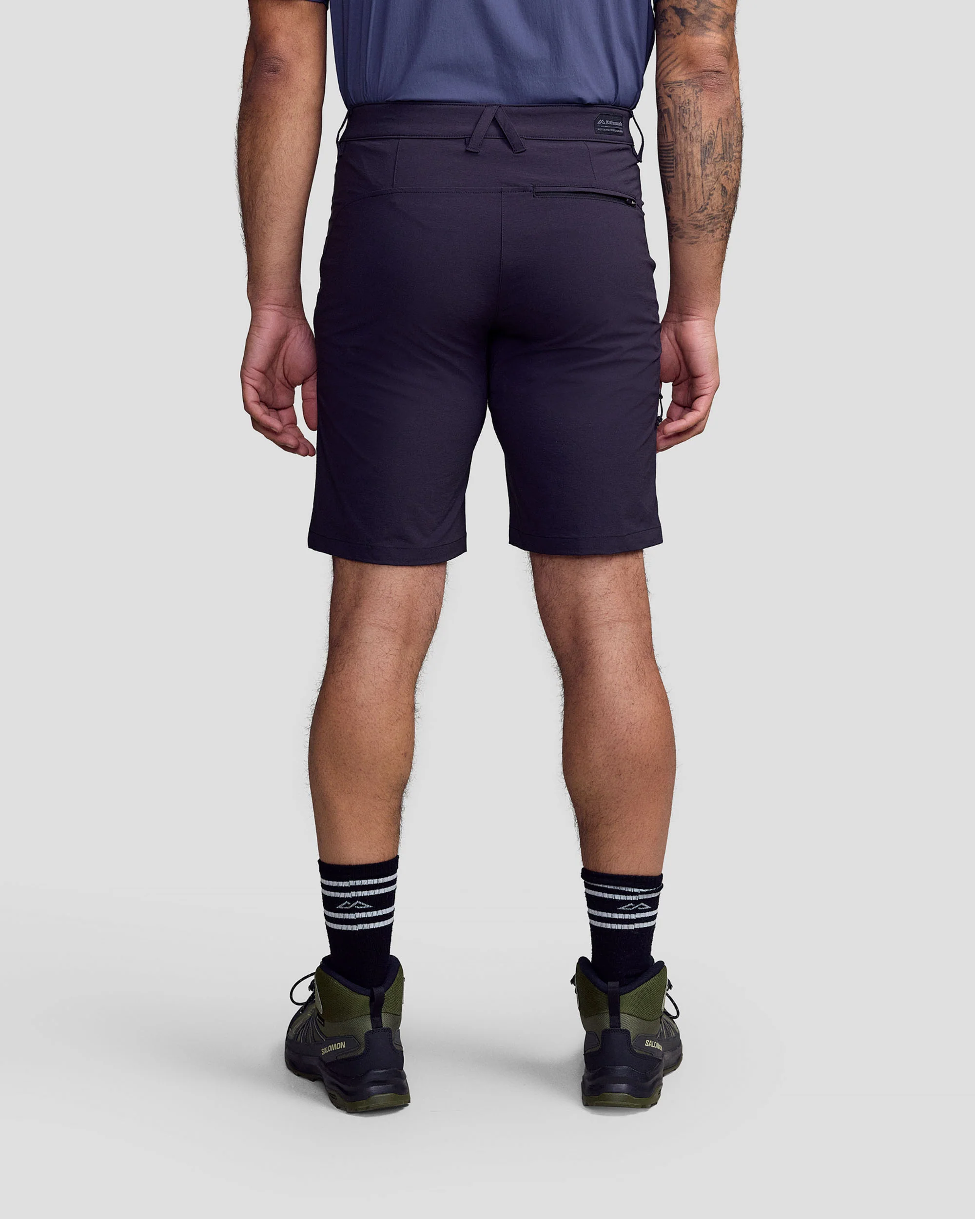 Men’s Ridge 10” Shorts - Black Stingray - Image 4