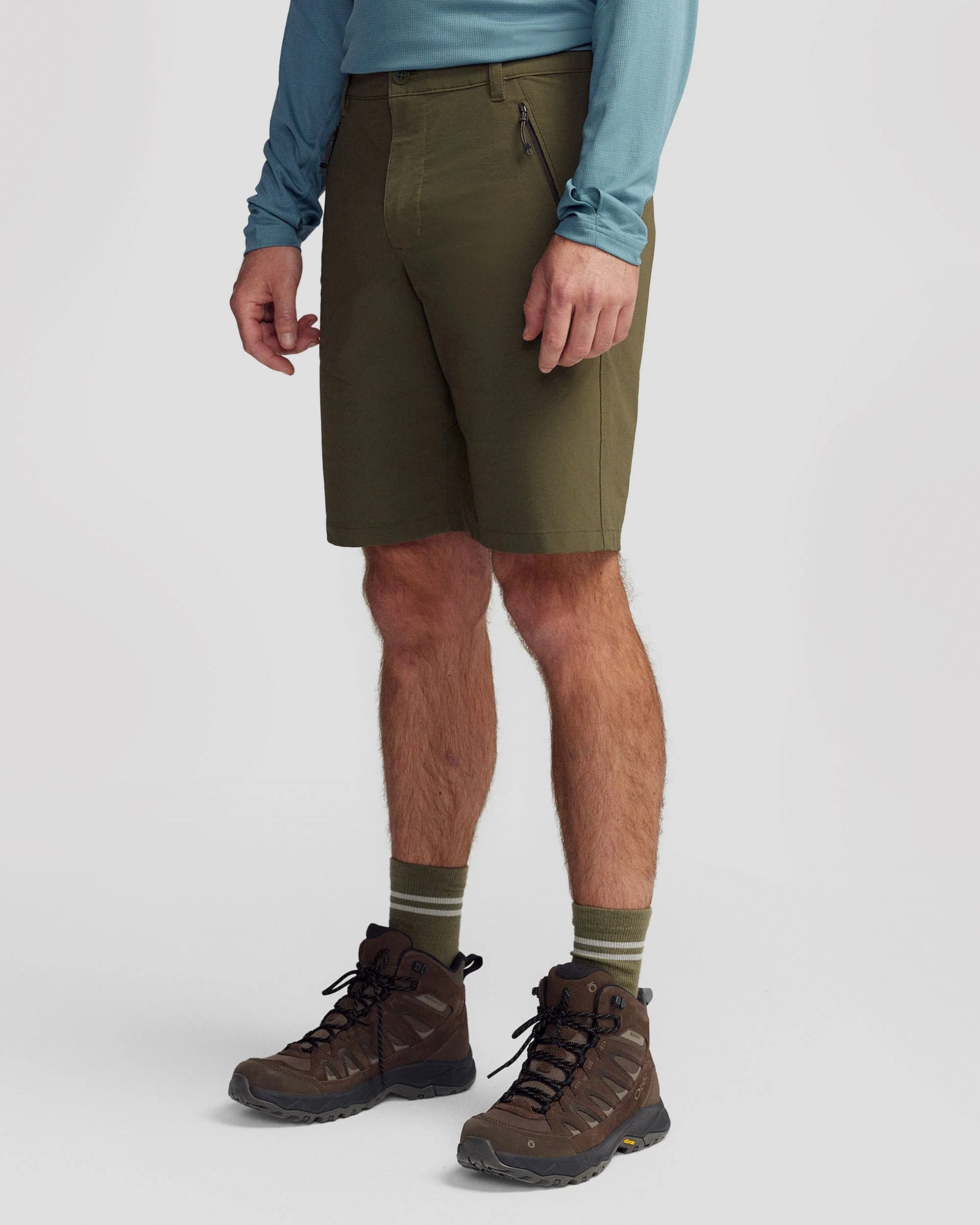 Men’s Ridge 10” Shorts - Light Moss - Image 5