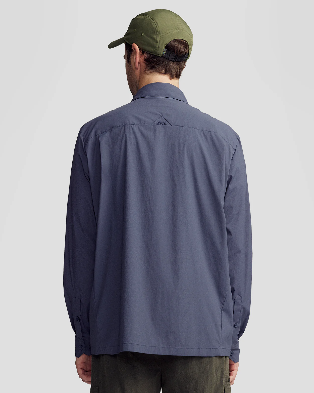 Men’s Ridge UPF Long Sleeve Shirt - Mid Navy - Image 2