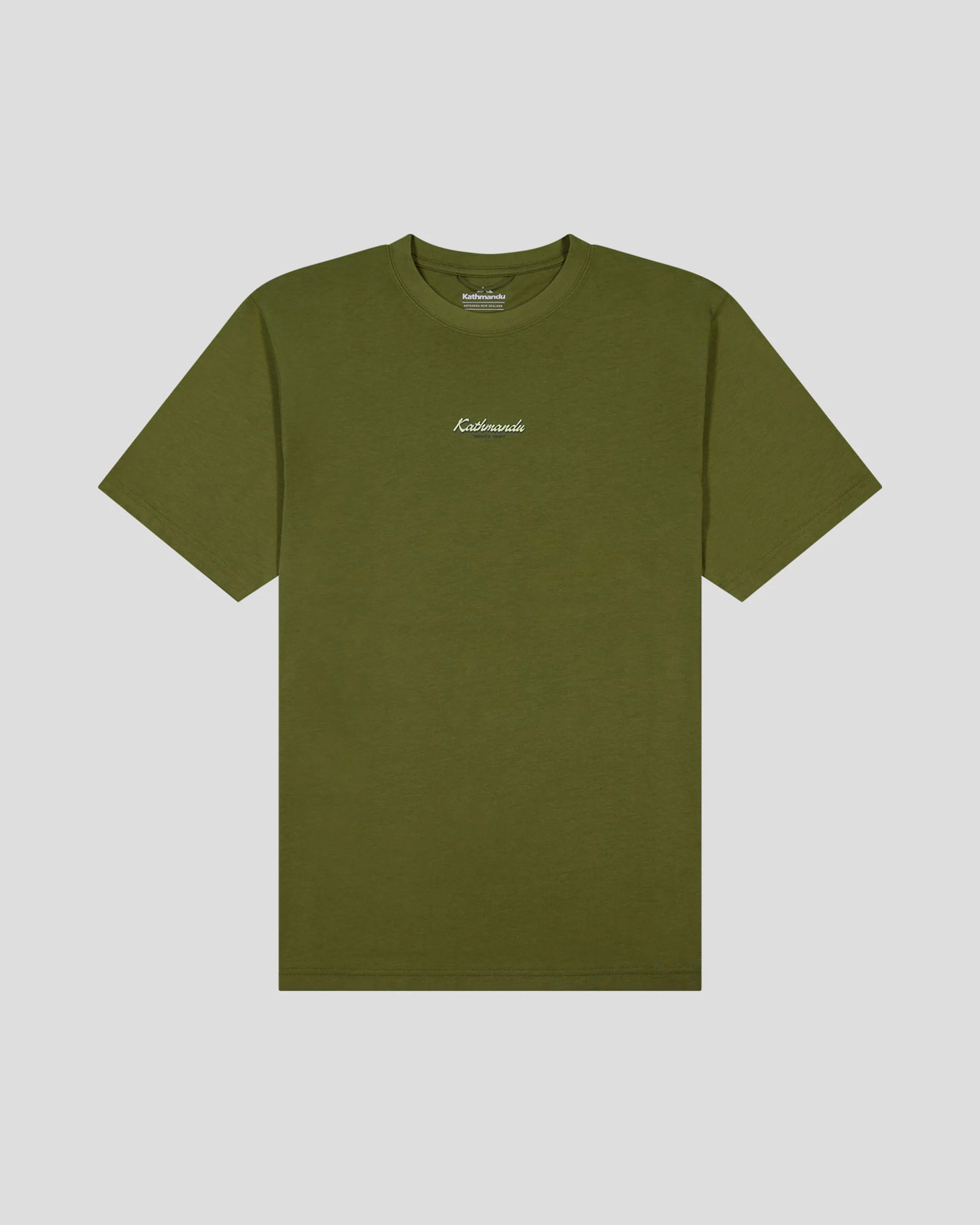 Men’s River Organic Cotton T-shirt  -  Dark Fern - Image 6