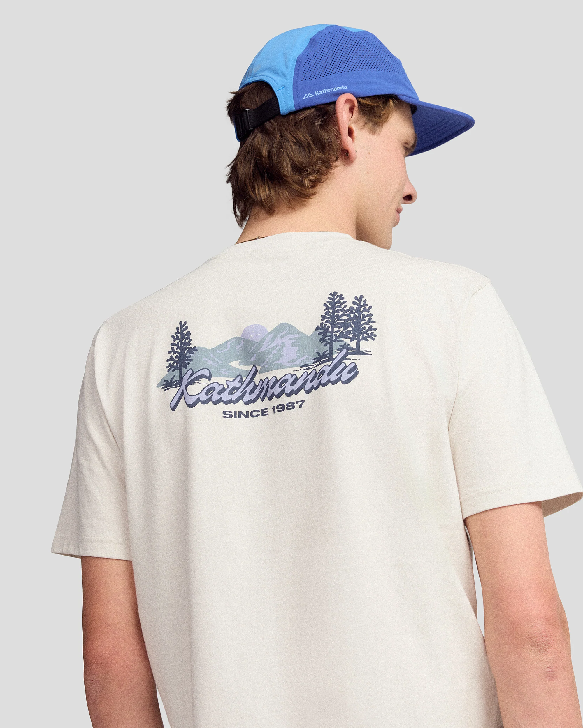 Men’s River Organic Cotton T-shirt  -  Shroom - Image 4
