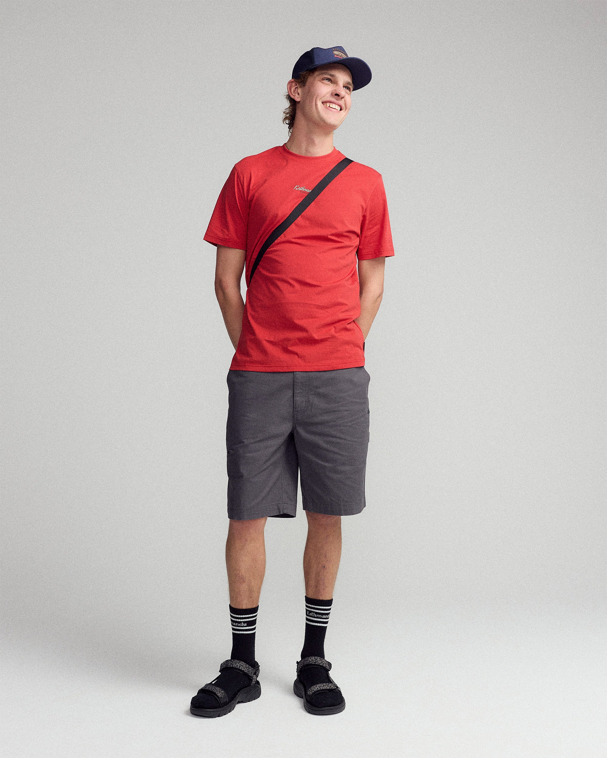 Men’s River Organic Cotton T-shirt  -  Spicy Chilli Pepper - Image 2