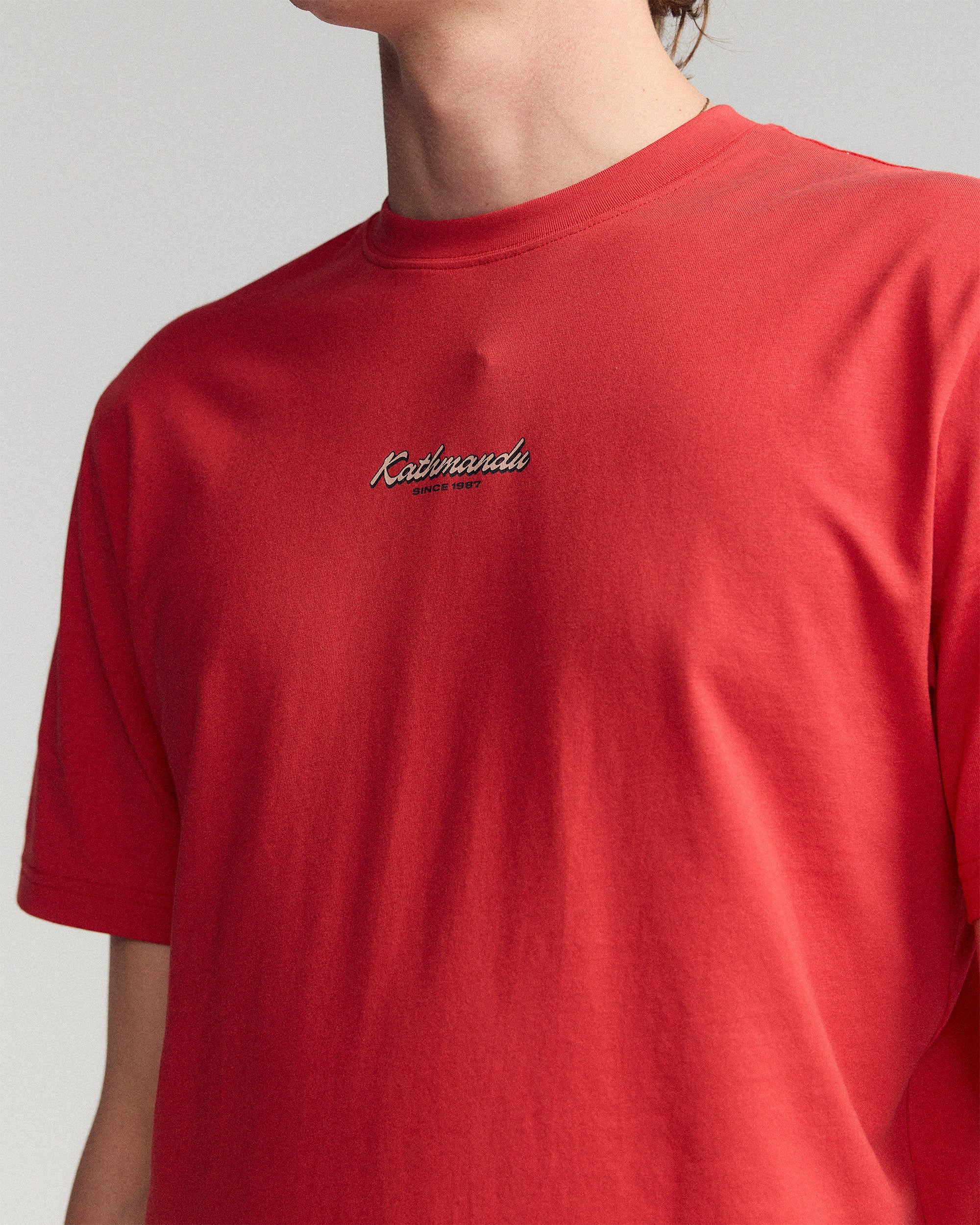 Men’s River Organic Cotton T-shirt  -  Spicy Chilli Pepper - Image 4