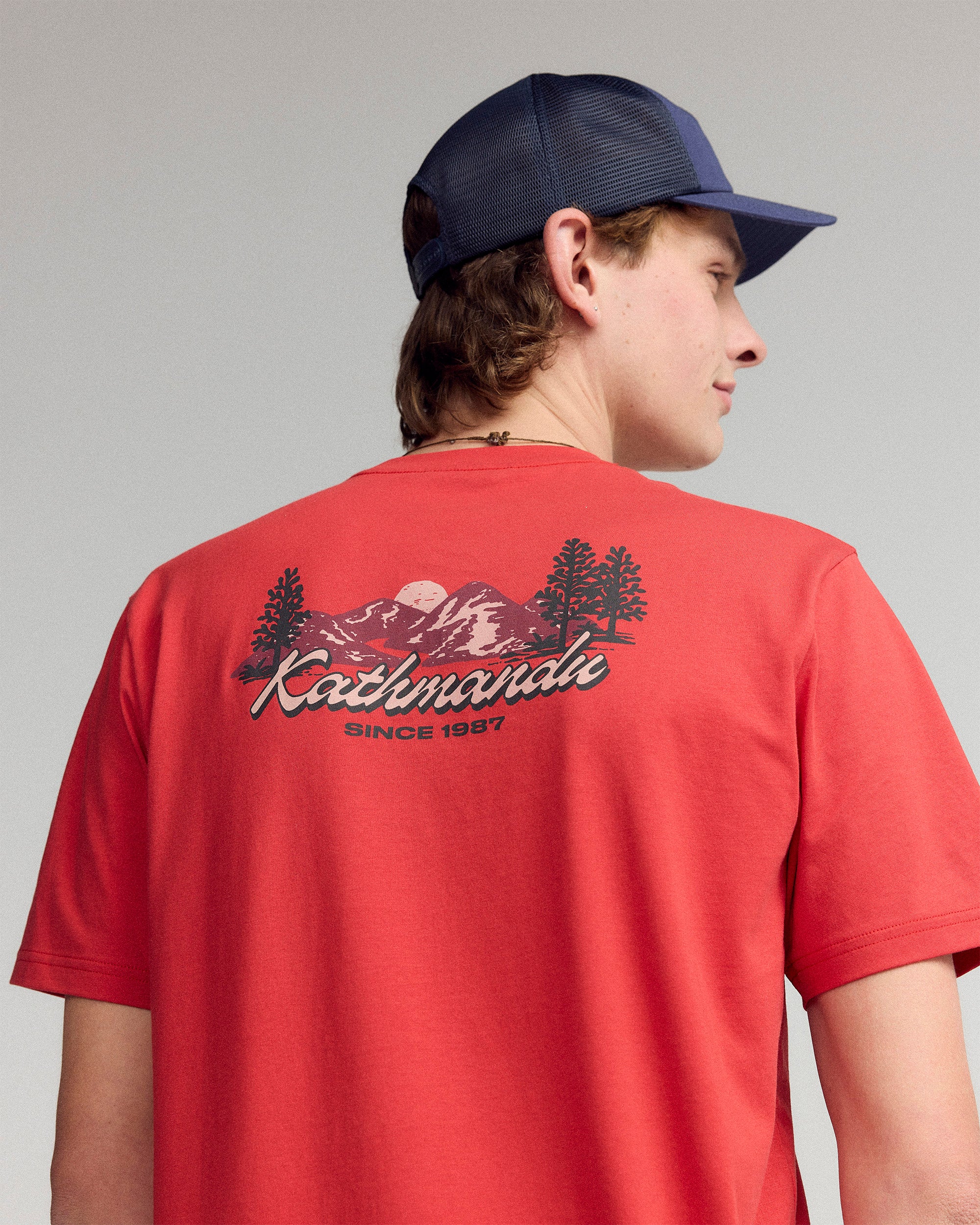 Men’s River Organic Cotton T-shirt  -  Spicy Chilli Pepper - Image 5