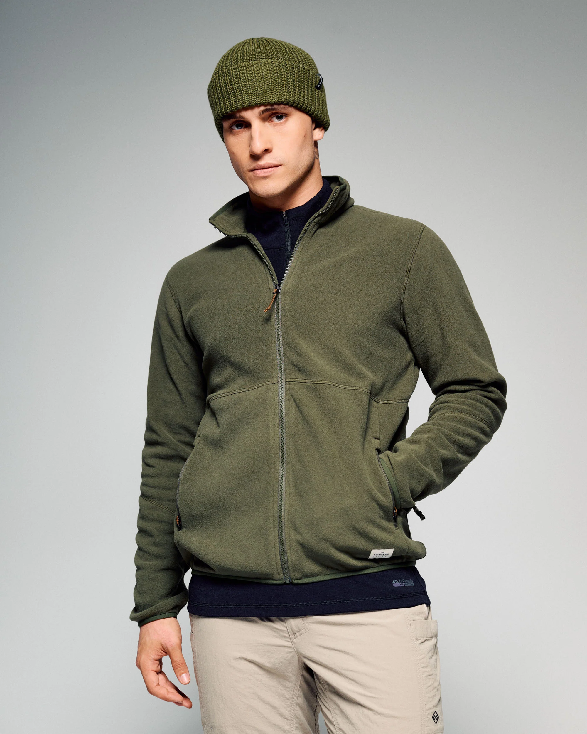 Men's Trailhead 3in1 Rain Hooded Jacket -  Bark - Image 11