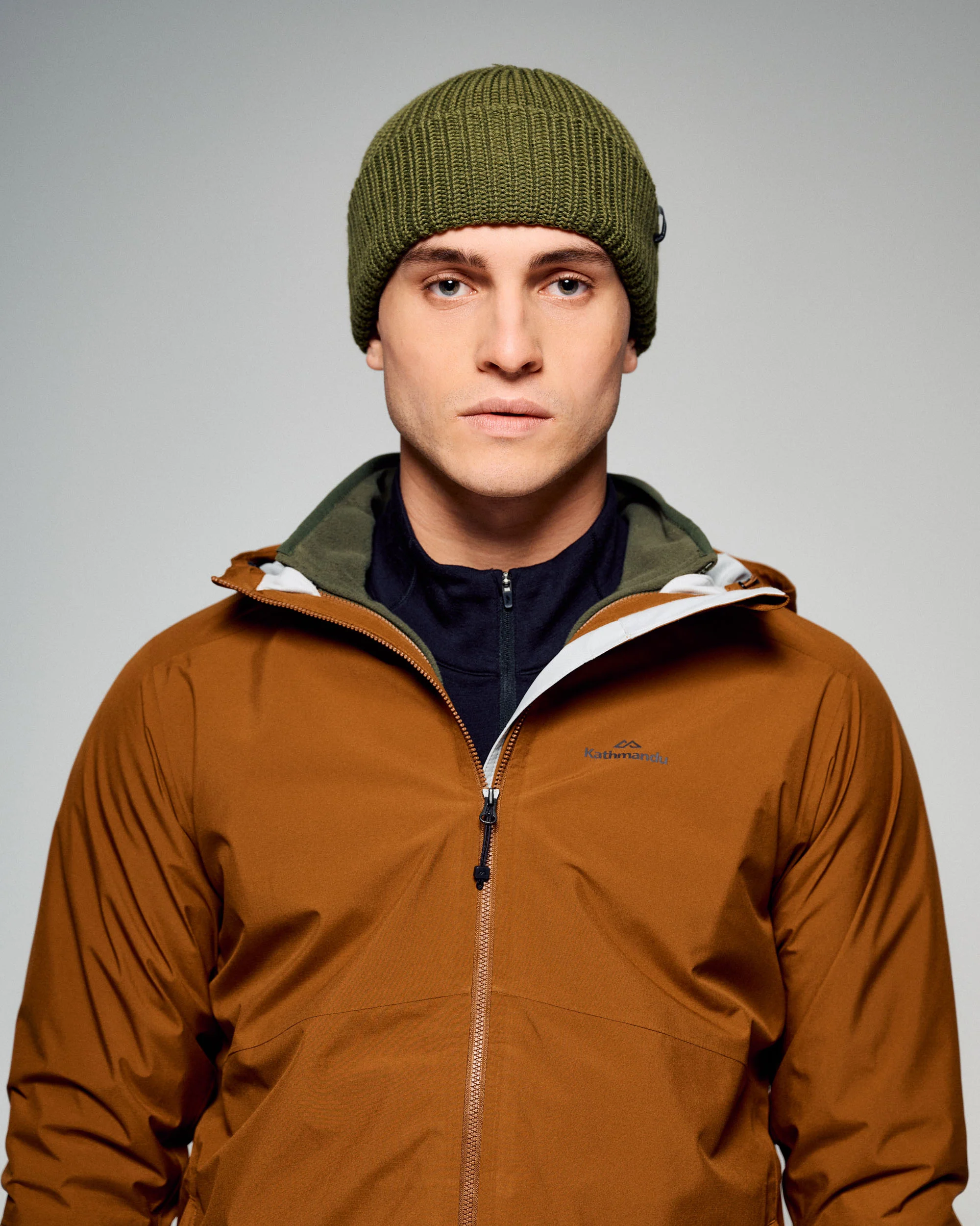Men's Trailhead 3in1 Rain Hooded Jacket -  Bark - Image 6