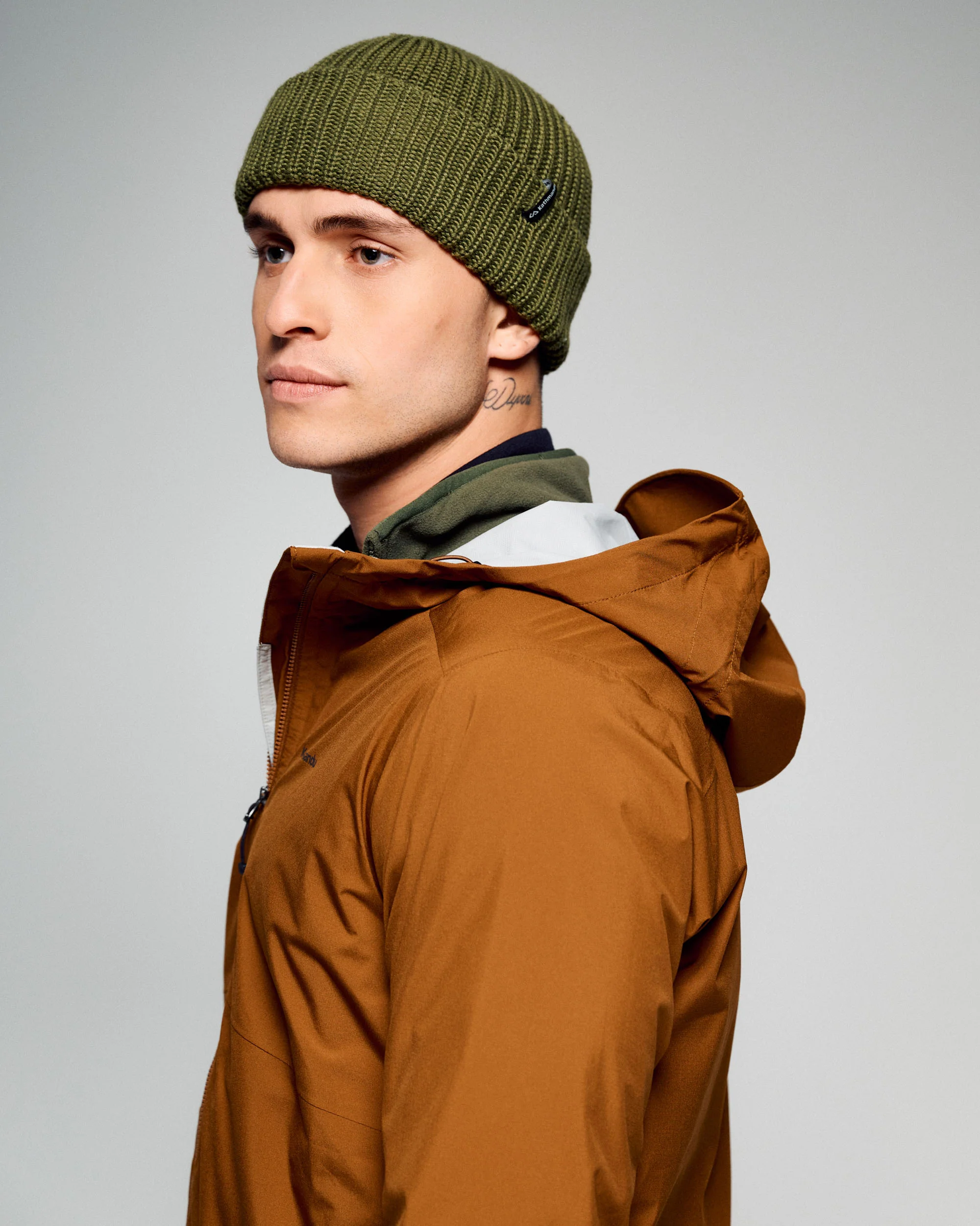Men's Trailhead 3in1 Rain Hooded Jacket -  Bark - Image 7