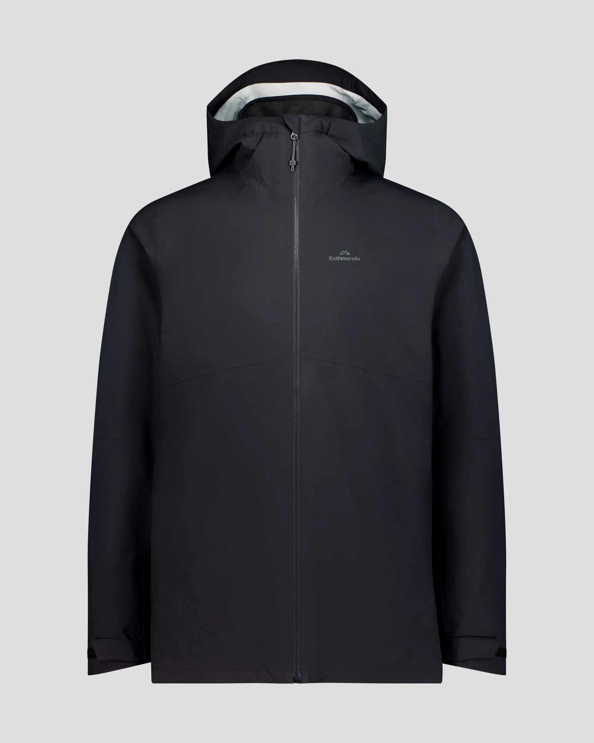 Men's Trailhead 3in1 Rain Hooded Jacket -  Black Stingray - Image 7