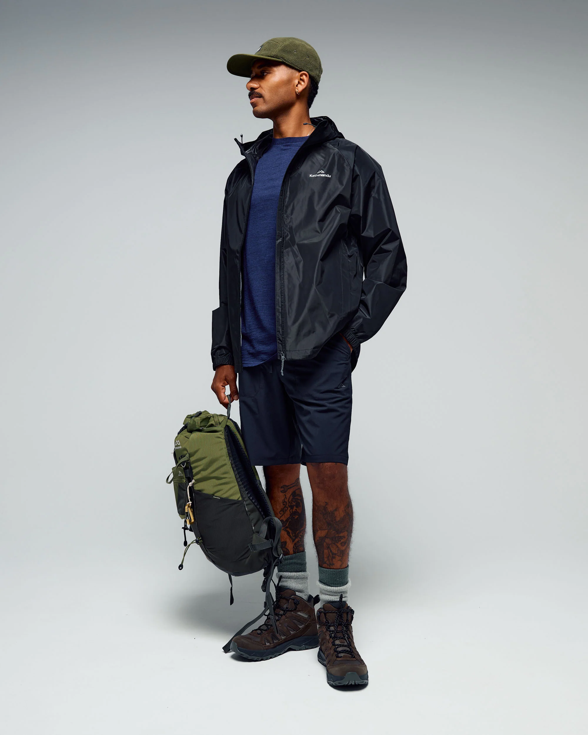 Men’s Trailhead 9” Shorts - Black Stingray - Image 2