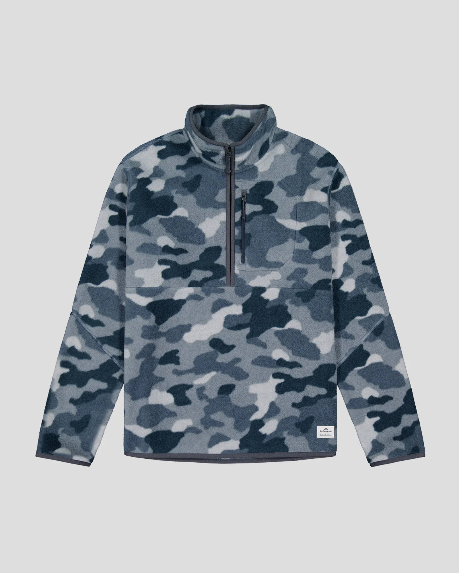 Men's Trailhead Fleece 1/4 Zip Pullover - Moon Tree Camo Print - Image 5