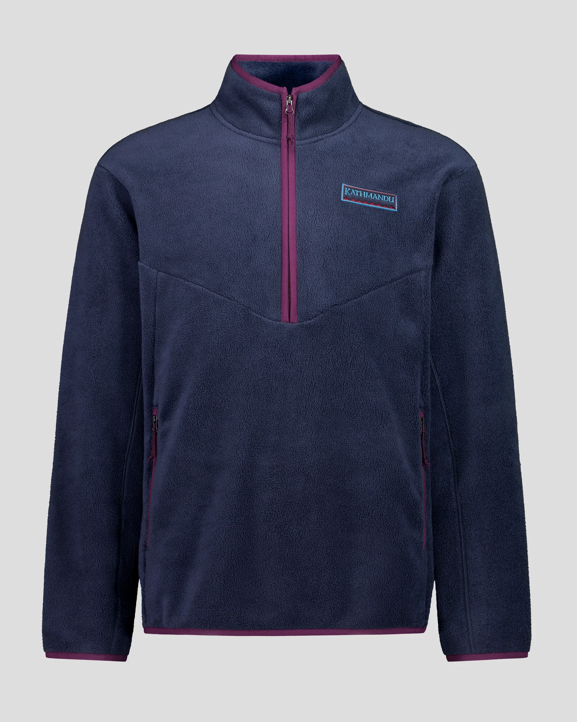Men's Trailhead Fleece Heritage ¼ Zip Pullover - Pure Navy - Image 4