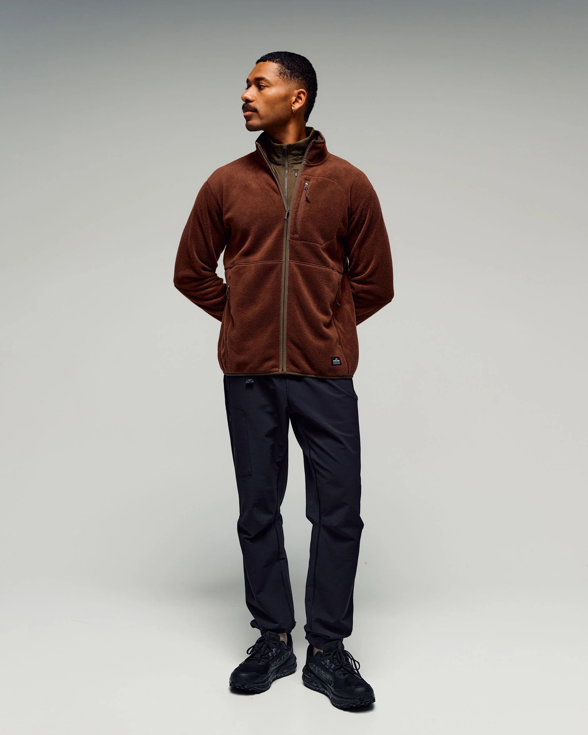 Men's Trailhead Fleece Jacket - Cocoa - Image 2