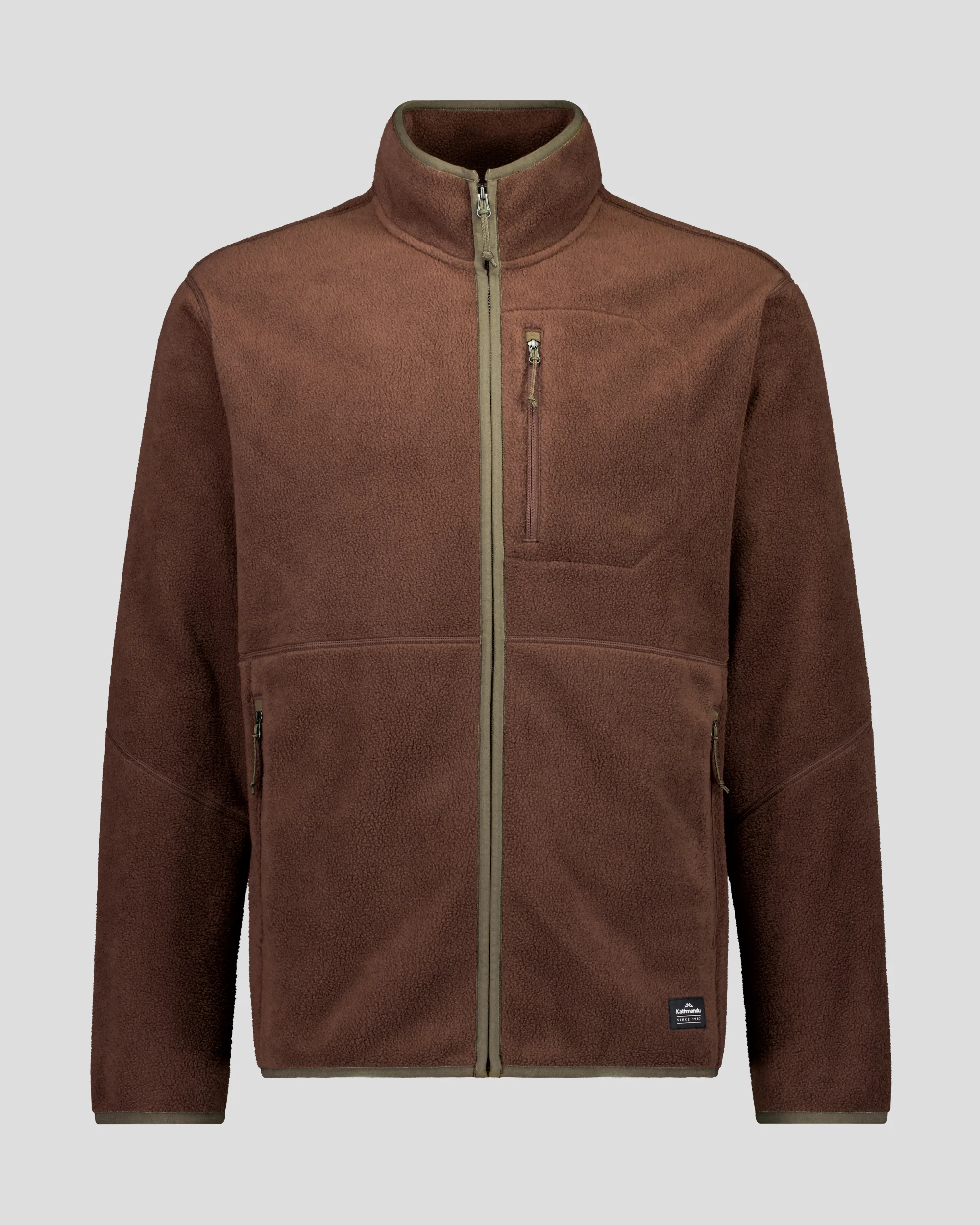 Men's Trailhead Fleece Jacket - Cocoa - Image 4