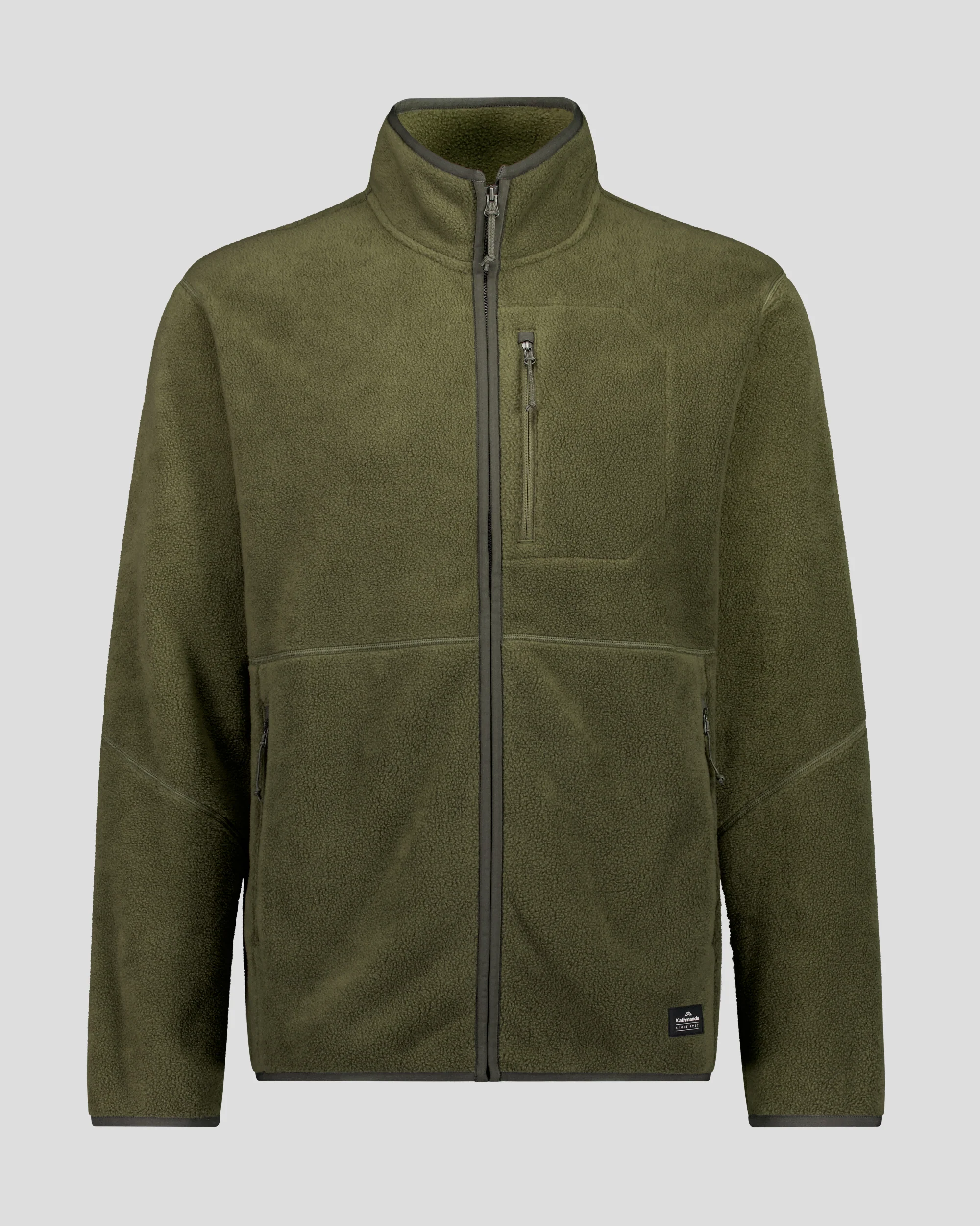 Men's Trailhead Fleece Jacket - Light Moss - Image 4
