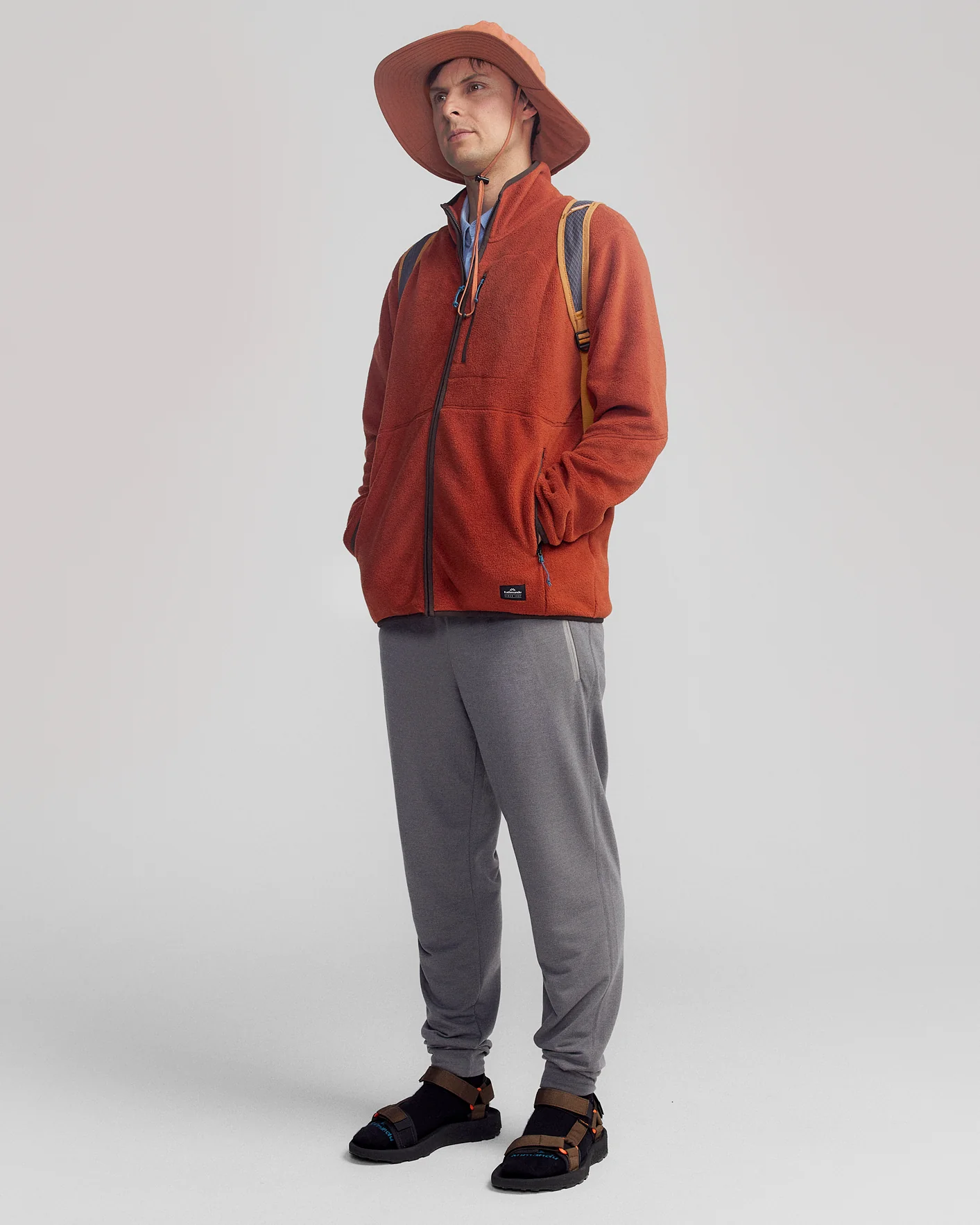 Men's Trailhead Fleece Jacket - Redwood - Image 2
