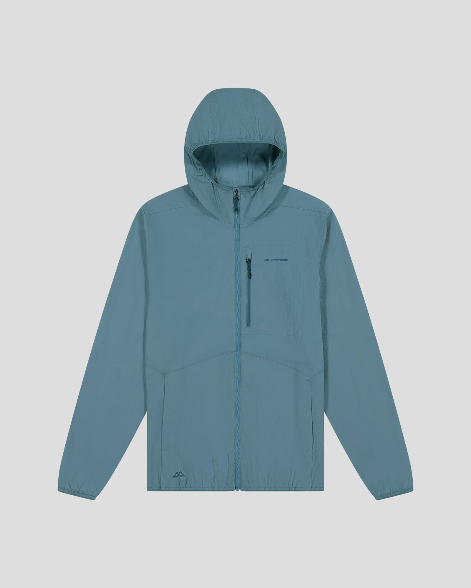 Men’s Trailhead Windbreaker - Washed Blue - Image 8
