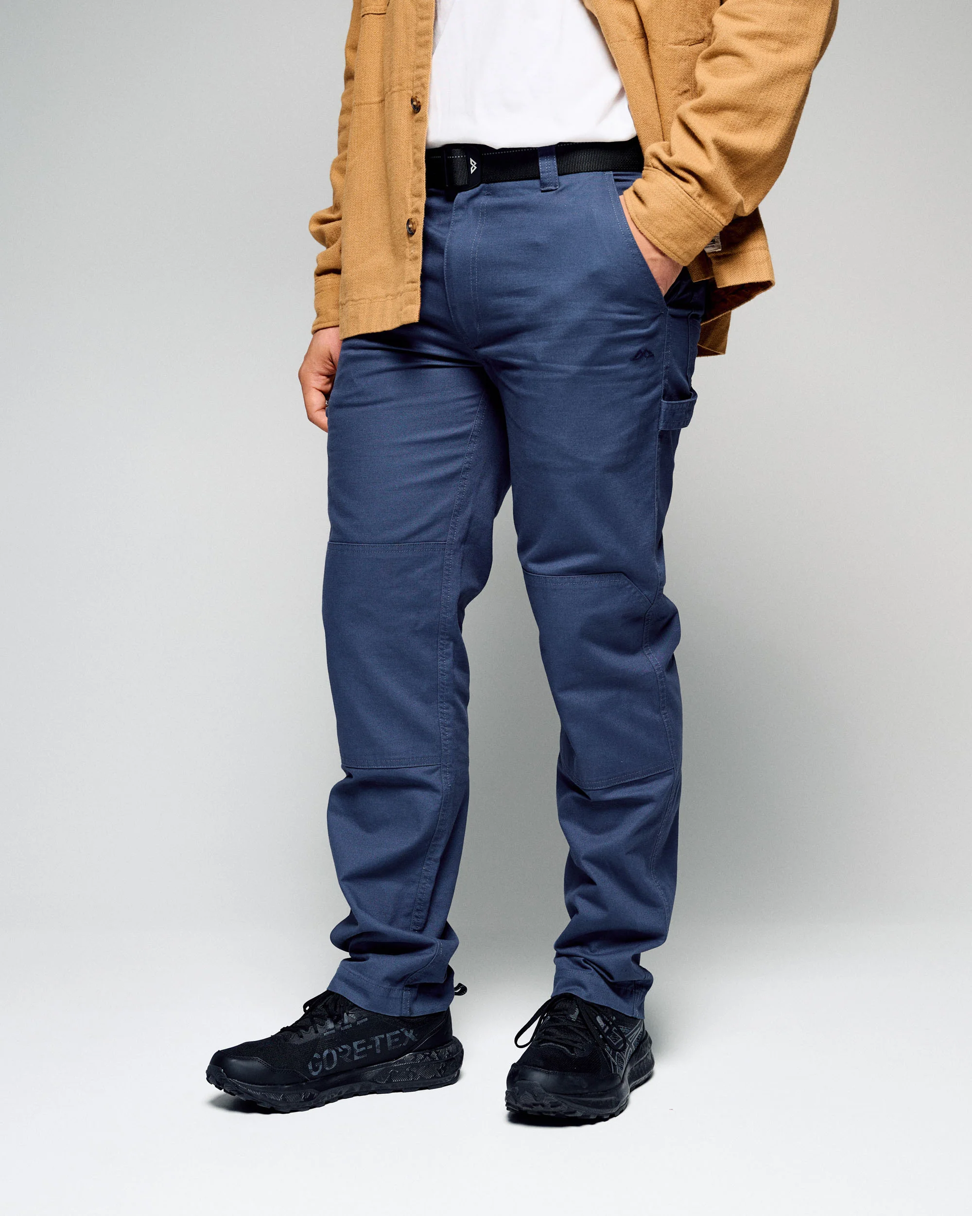 Men's Weekend Cotton Pants  -  Mid Navy - Image 2