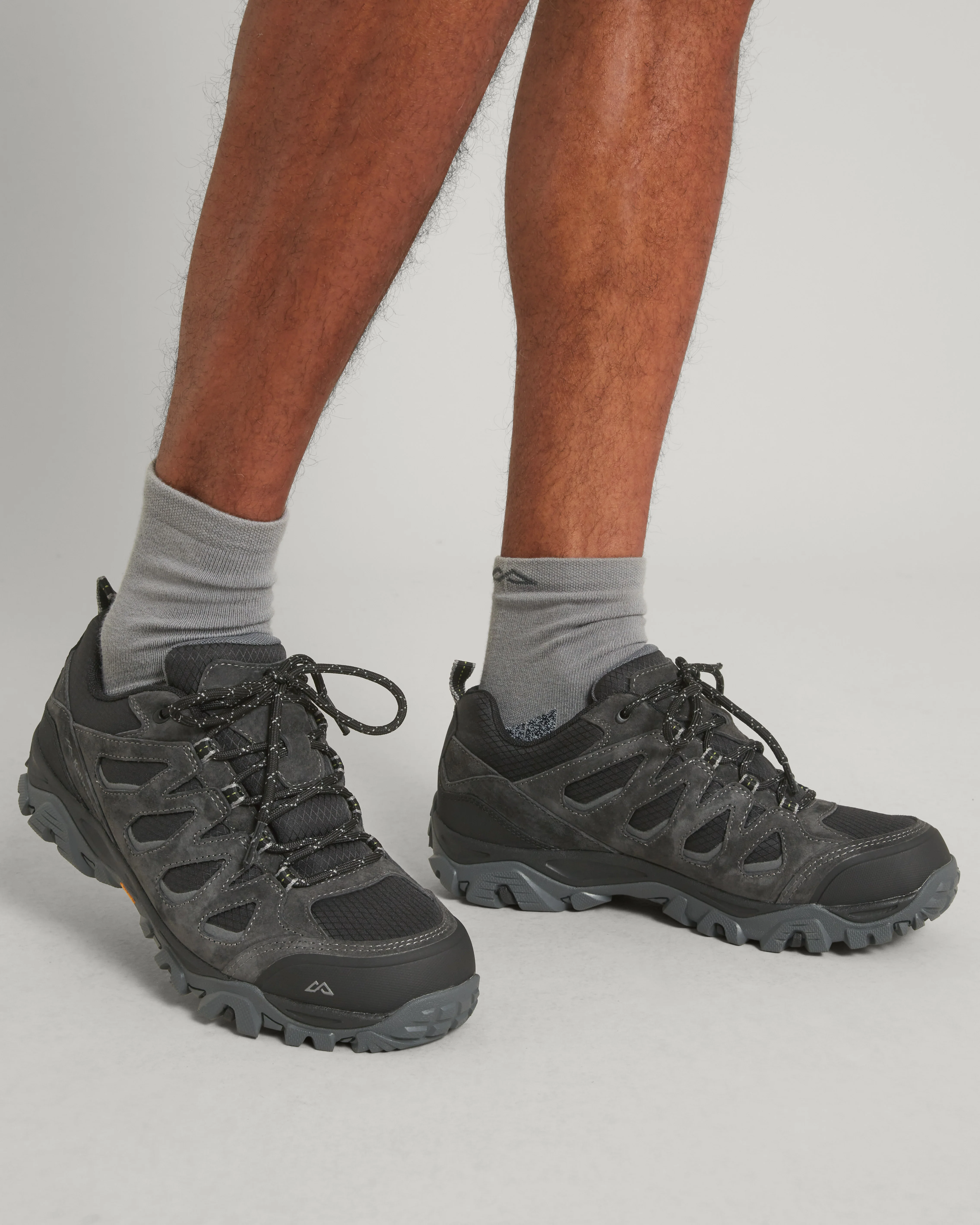 Men's Mornington Waterproof Hiking Shoes - Black/Black Sea - Image 3