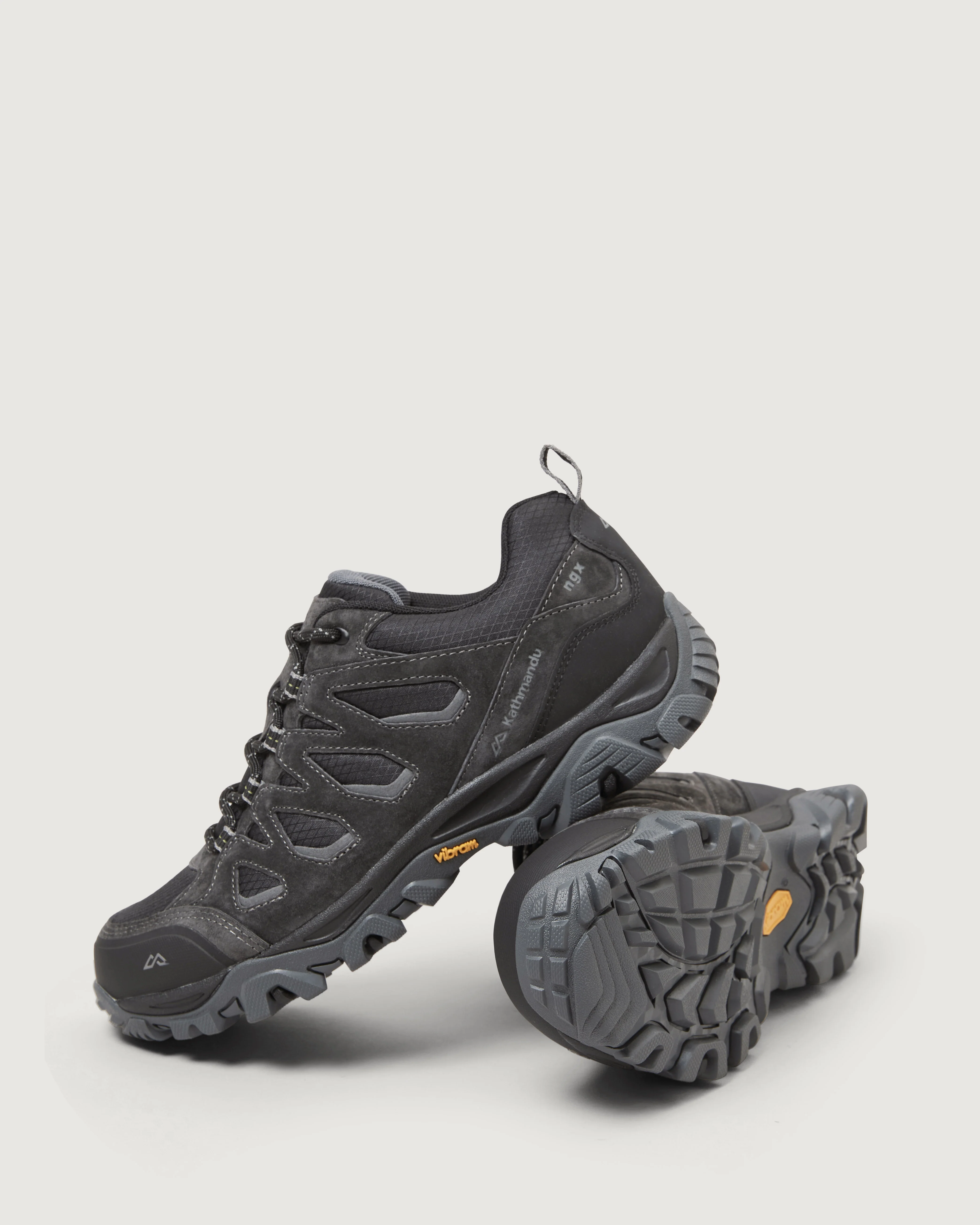 Men's Mornington Waterproof Hiking Shoes - Black/Black Sea - Image 5