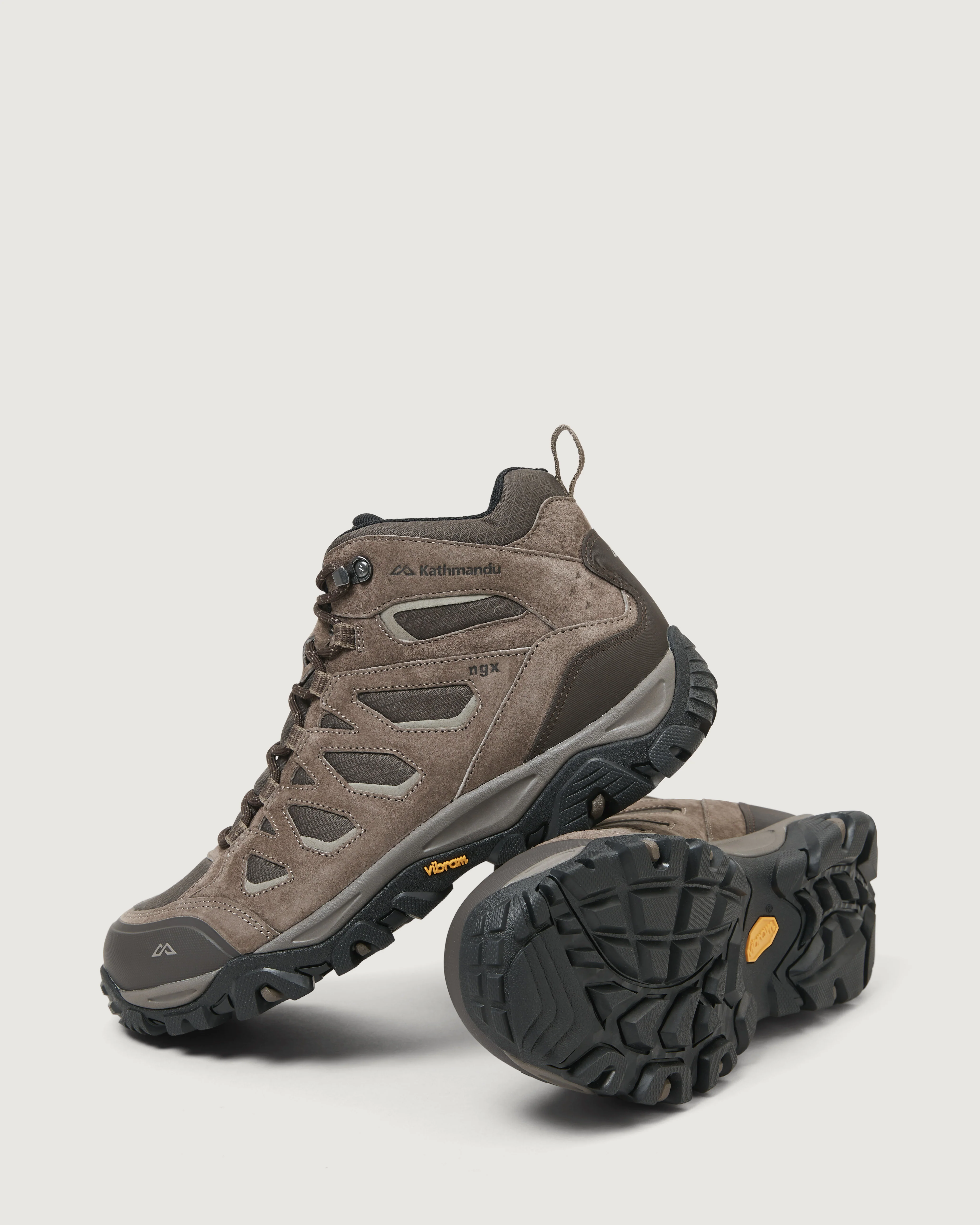Men's Mornington Waterproof Mid Hiking Boots - Gunsmoke - Image 2