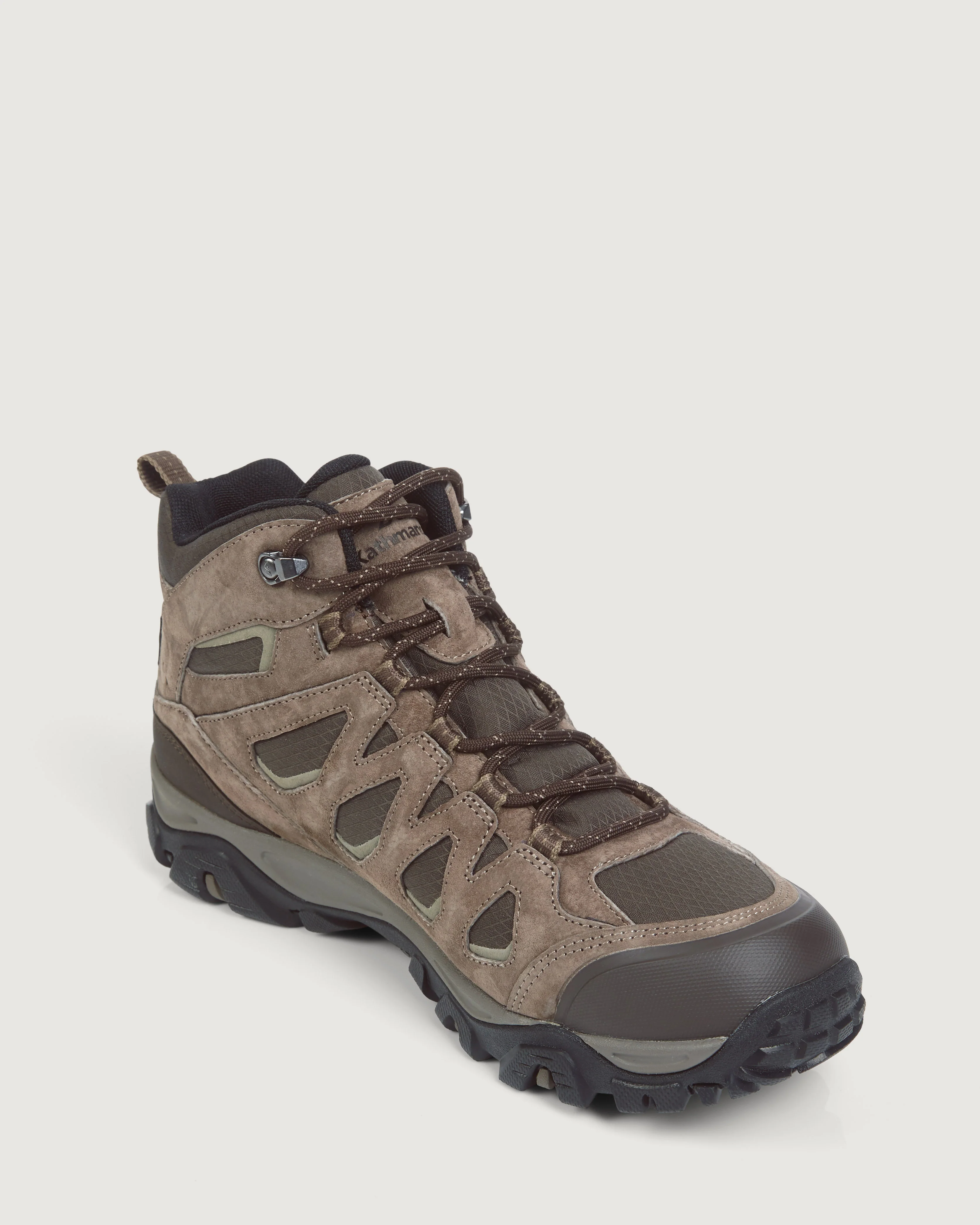Men's Mornington Waterproof Mid Hiking Boots - Gunsmoke - Image 3