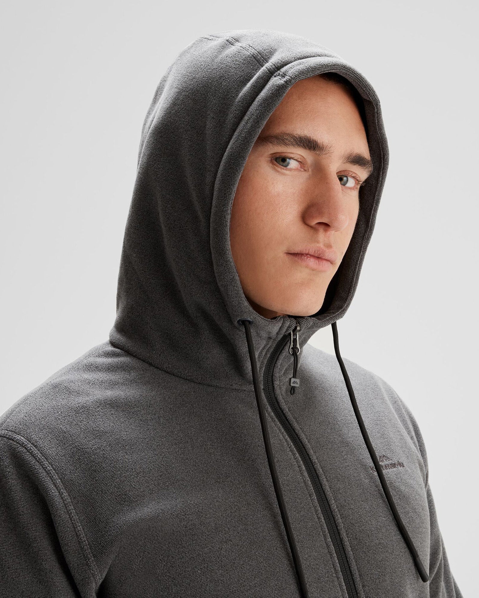 Men's Mt Aspiring Hooded Fleece Jacket  - Metal - Image 5