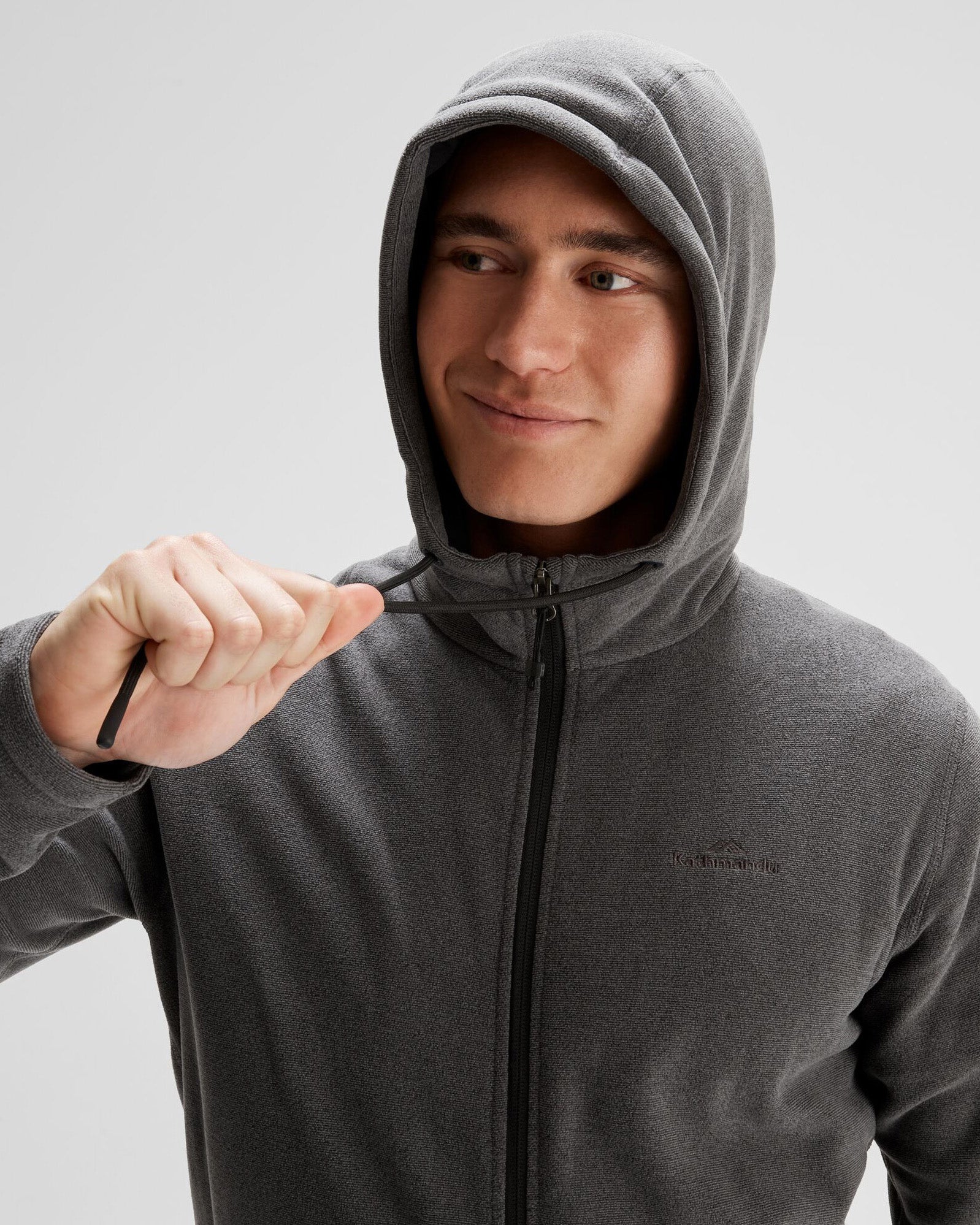 Men's Mt Aspiring Hooded Fleece Jacket  - Metal - Image 7