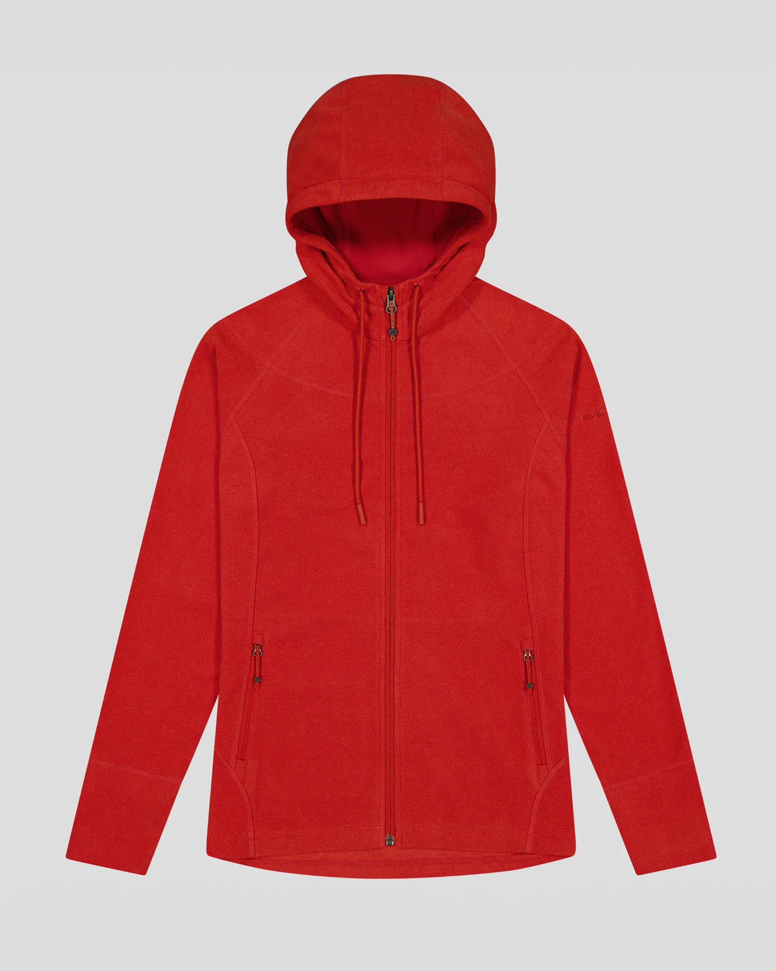 Women's Mt Aspiring Hooded Fleece Jacket  - Spicy Chilli Pepper - Image 7