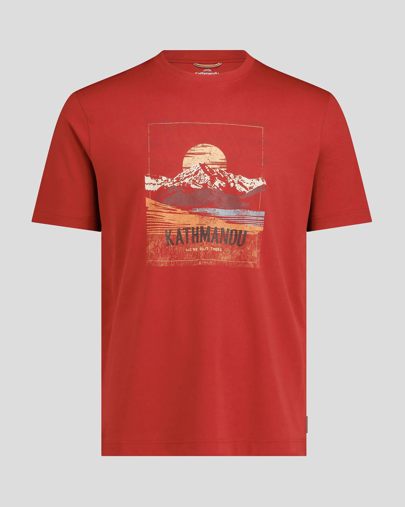 Mt Cook Men's Organic Cotton S/S Tee - Spicy Chilli Pepper - Image 4