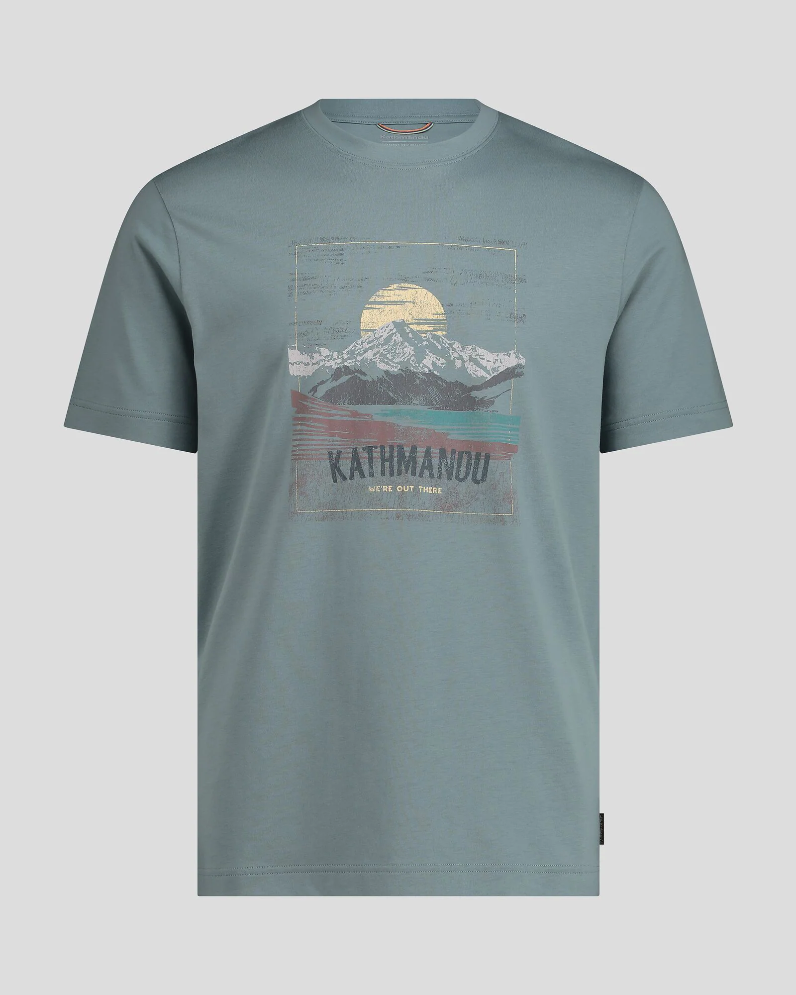 Mt Cook Men's Organic Cotton S/S Tee - Vapor - Image 4