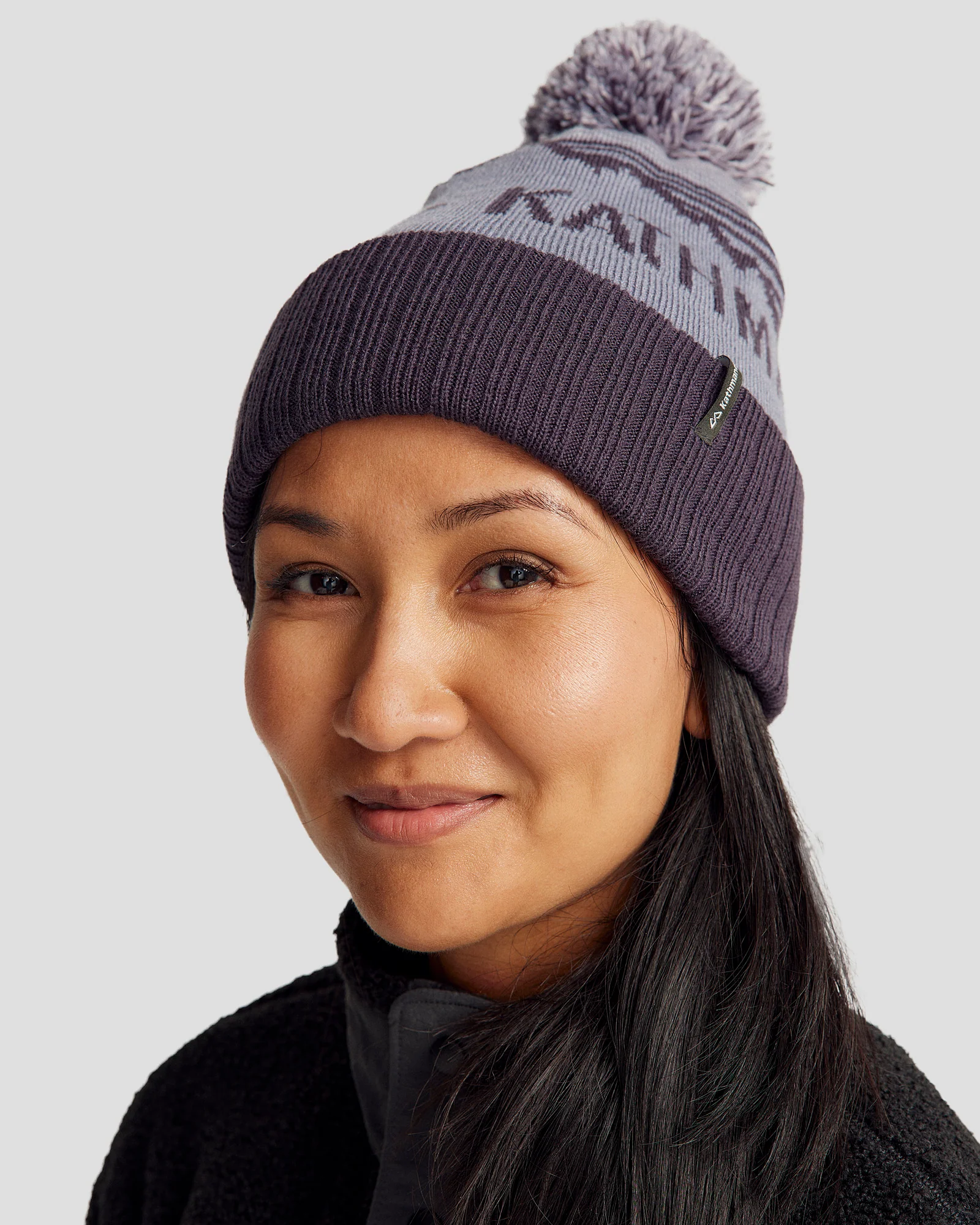 MTN Skies Pompom Beanie - Hazey Orbit - Image 2