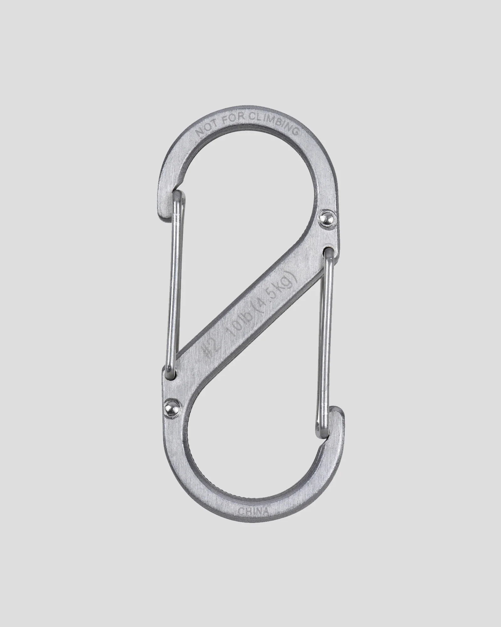 Nite Ize S-Biner® Dual Carabiner Stainless Steel #2 - Silver - Image 2