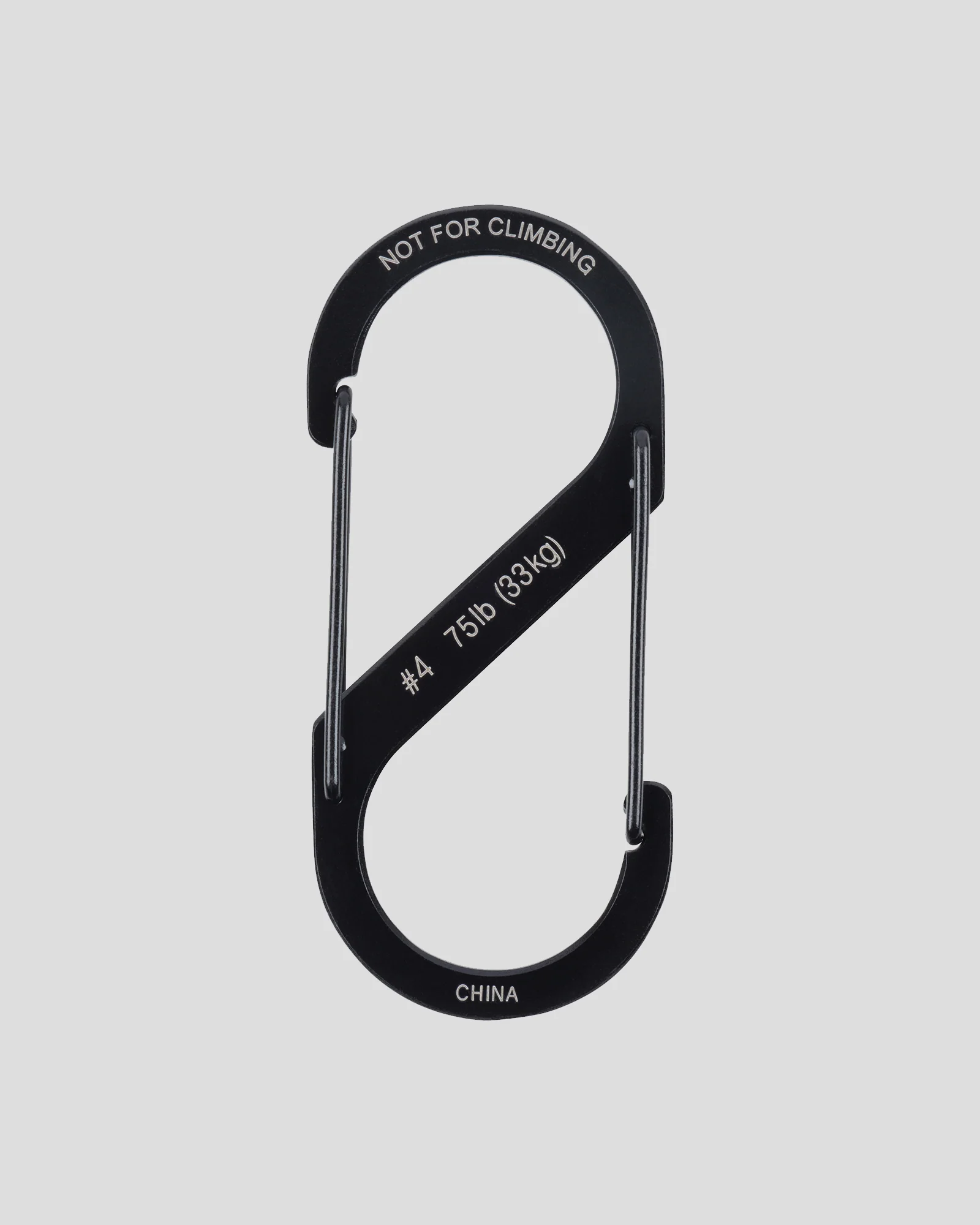 Nite Ize S-Biner® Dual Carabiner Stainless Steel #4  - Black - Image 2