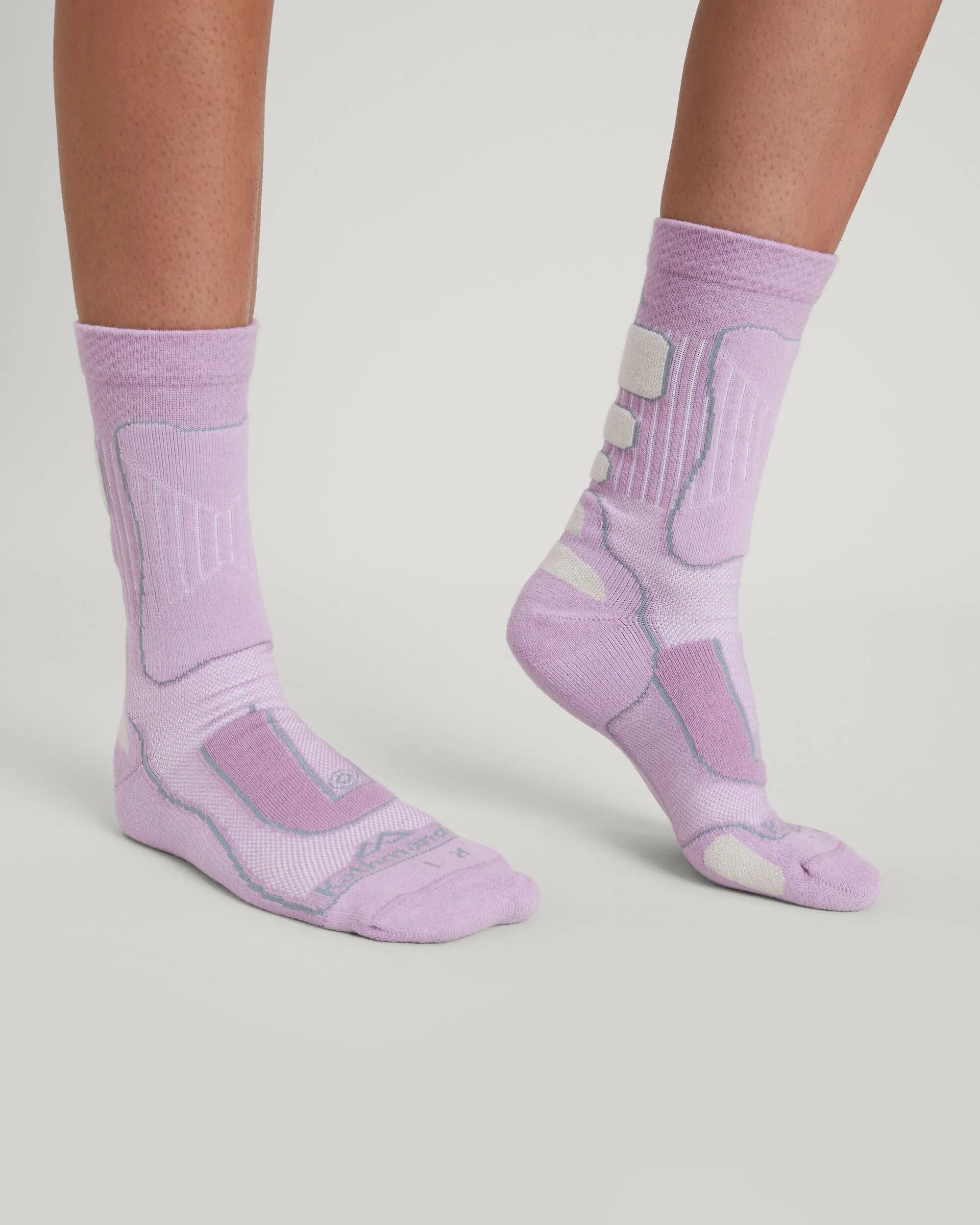 NuYarn Ergonomic Hiking Socks - Lupin Field - Image 3